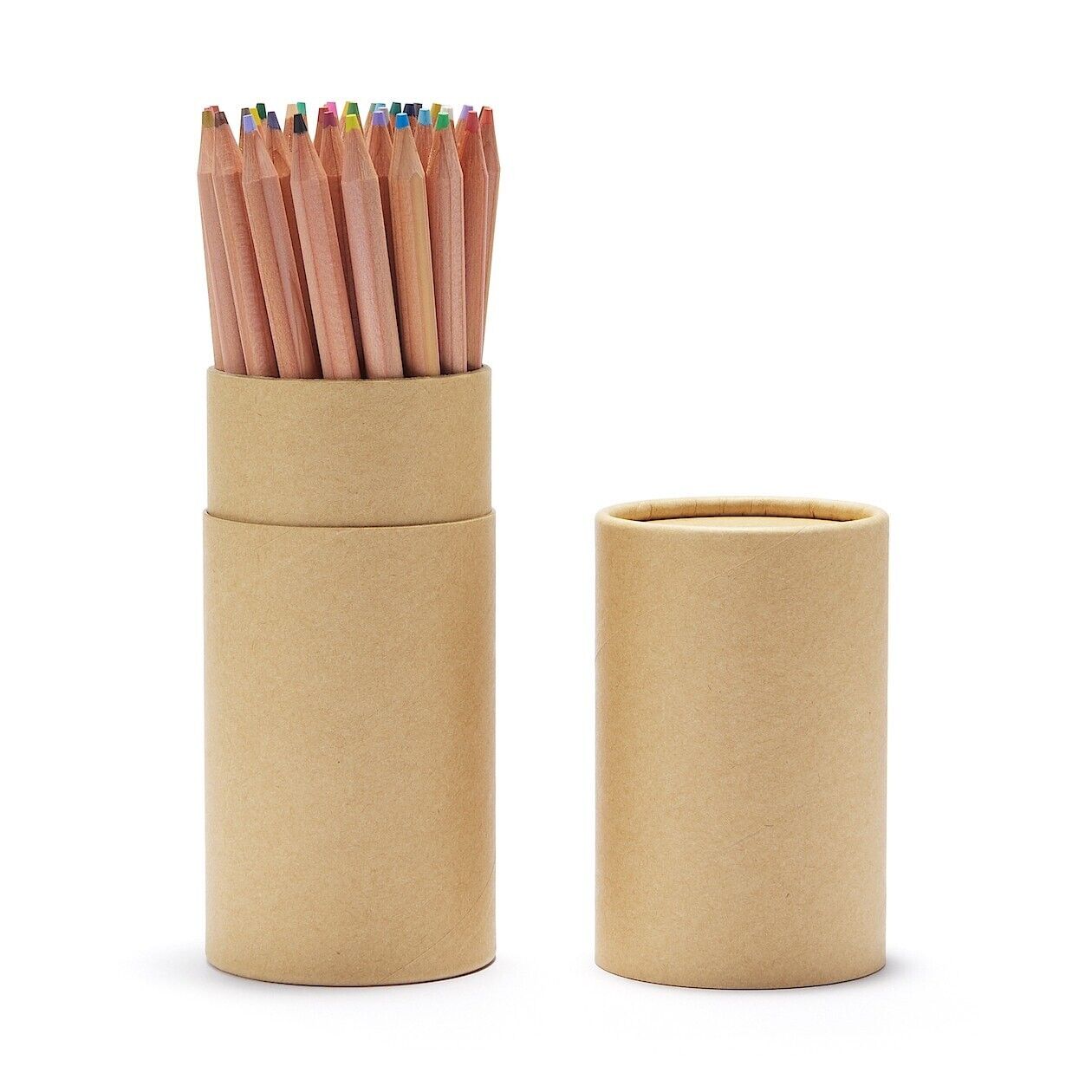 MUJI Color pencils 36 colors In a paper tube case Made in Japan