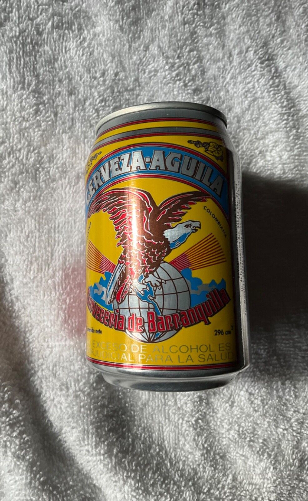 Vintage Cerveza-Aguila Beer Can