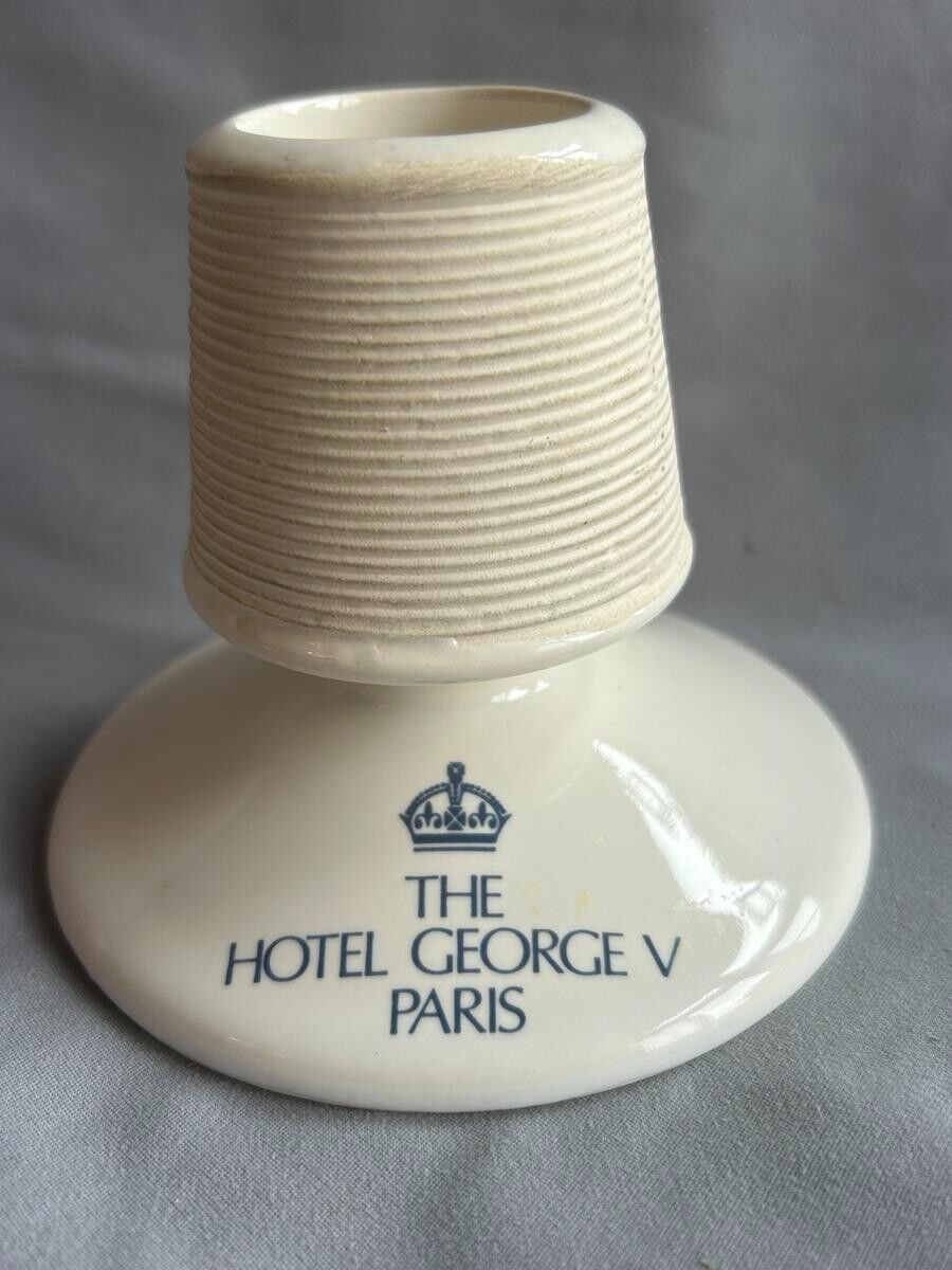 Vintage Candle Holder Hotel George V Paris France 4\