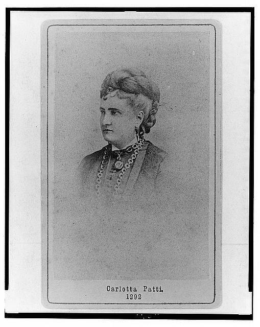 Photo:Carlotta Patti,c1840-1889,opera soprano singer