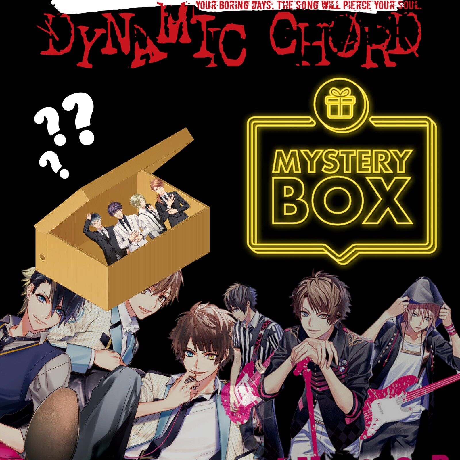 Dynamic Chord Mystery Anime Manga &  Merch Loot Box