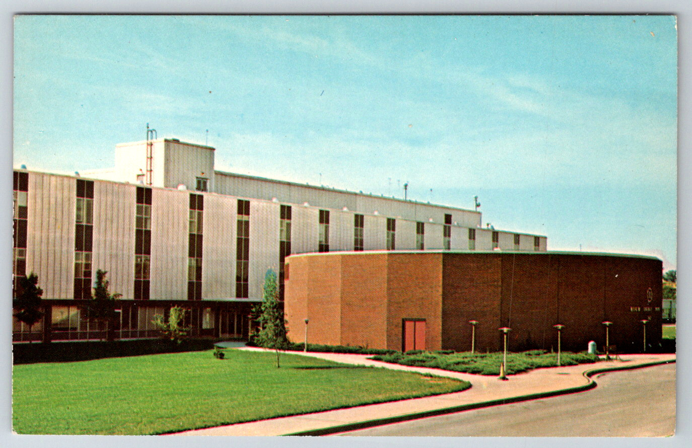c1960s Argonne Laboratory High Energy Physics Illinois Lemont Vintage Postcard