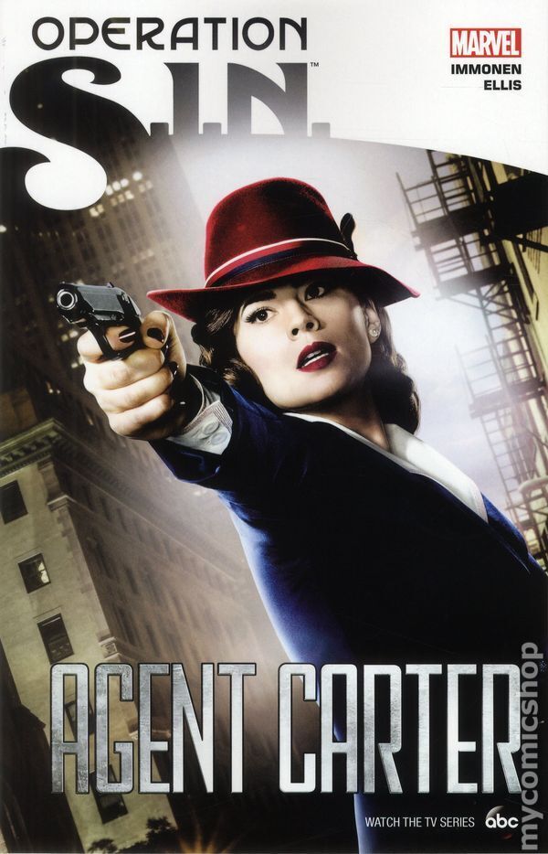 Operation SIN: Agent Carter TPB #1-1ST FN 2015 Stock Image