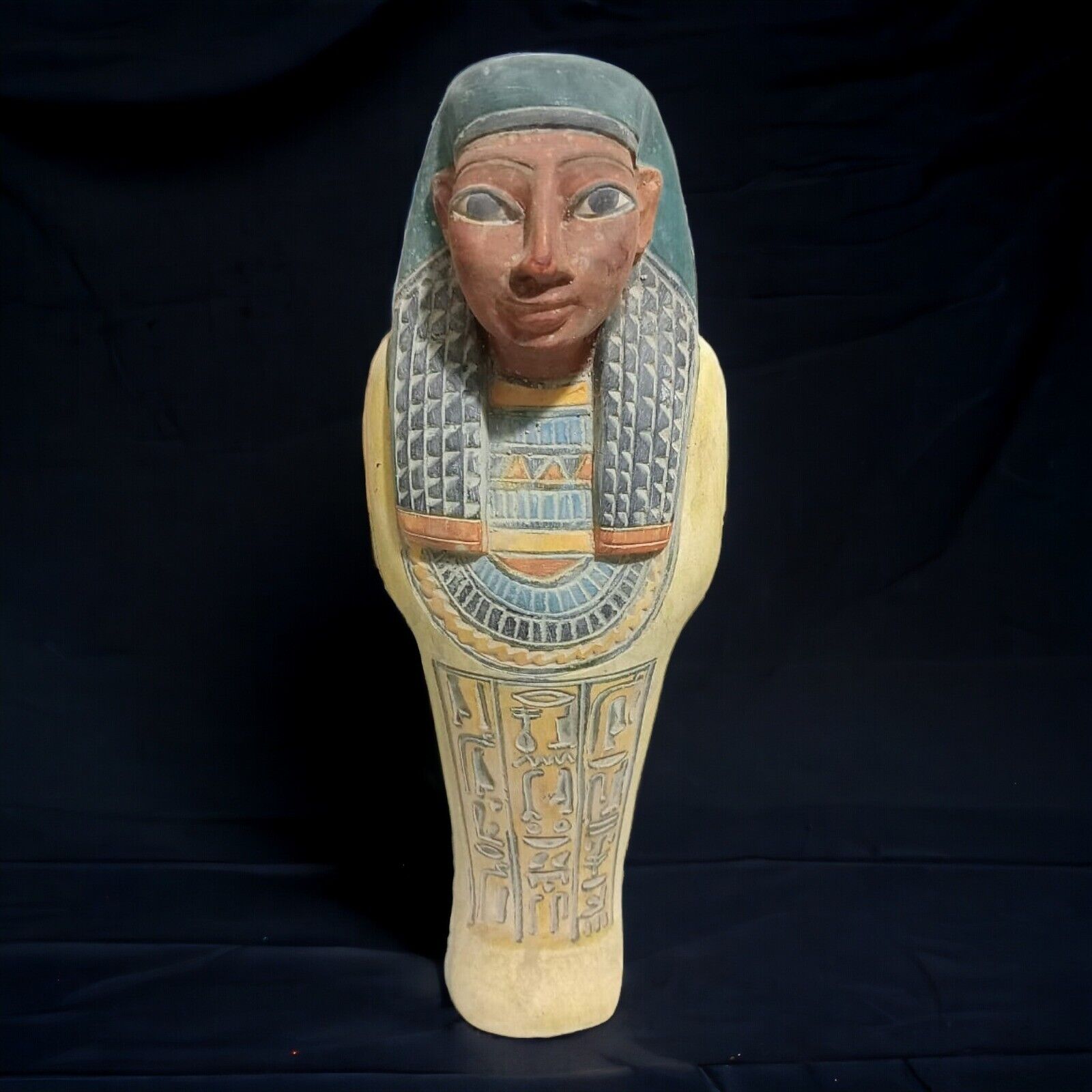 Antique Egyptian Ushabti Unique Ancient Egypt Rare Pharaonic Statue Egyptian BC
