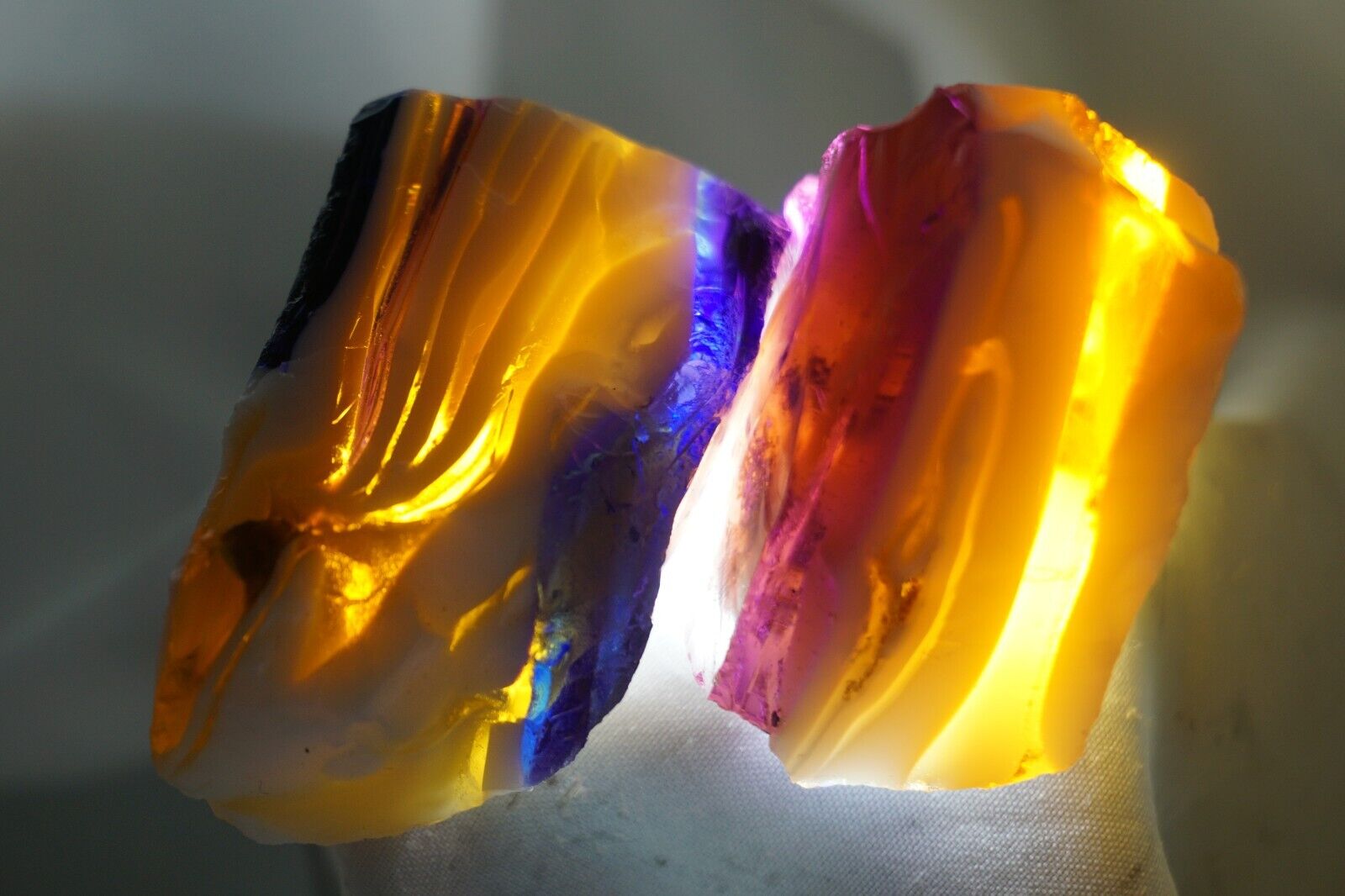 USA - Andara Crystal - Shamanstone - 135g - MULTICOLOR (Monoatomic REIKI) #gre6