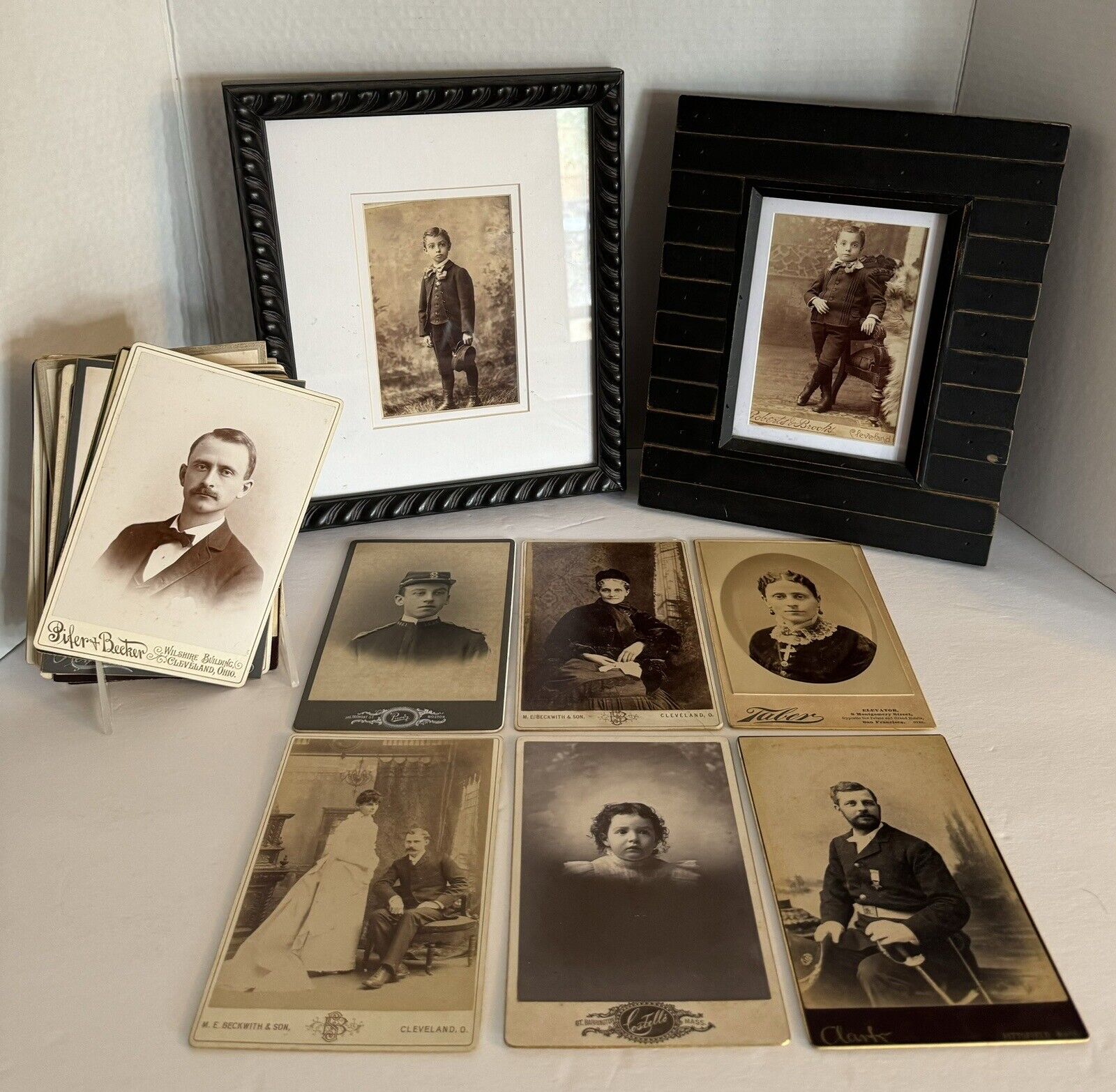 VICTORIAN MEMENTO MORI 1856-1902 Antique Cabinet Card - Select & Make ListOffer