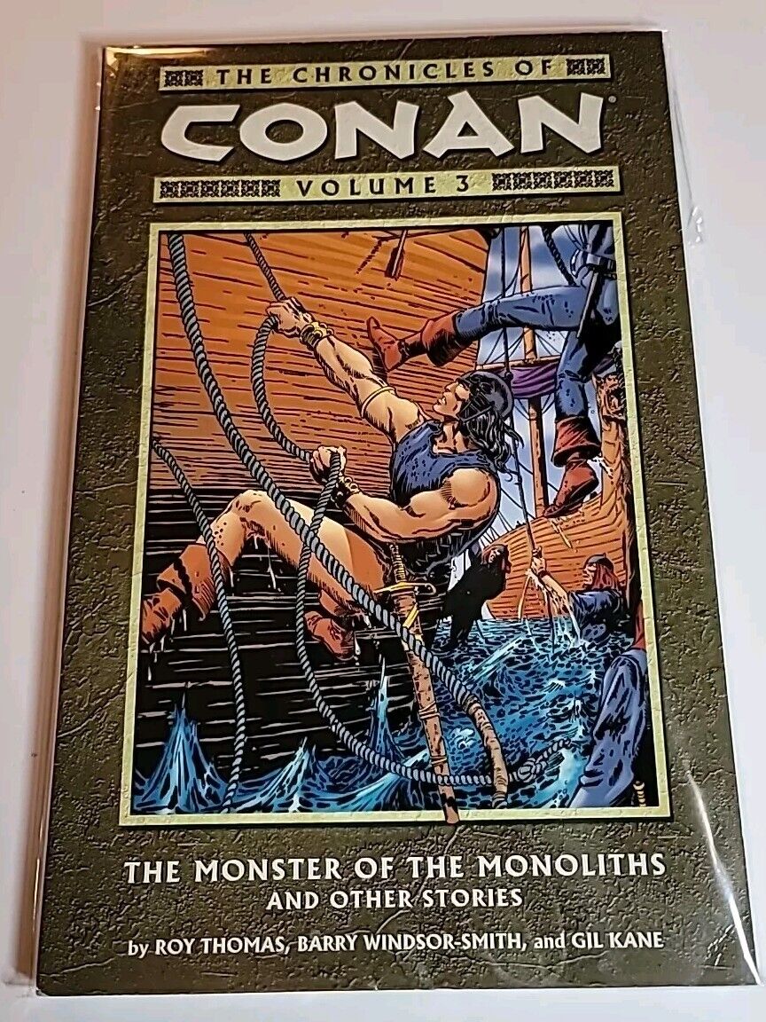 Chronicles of Conan, Vol. 3: Monster of the Monoliths (Dark Horse 2003) PB, J113