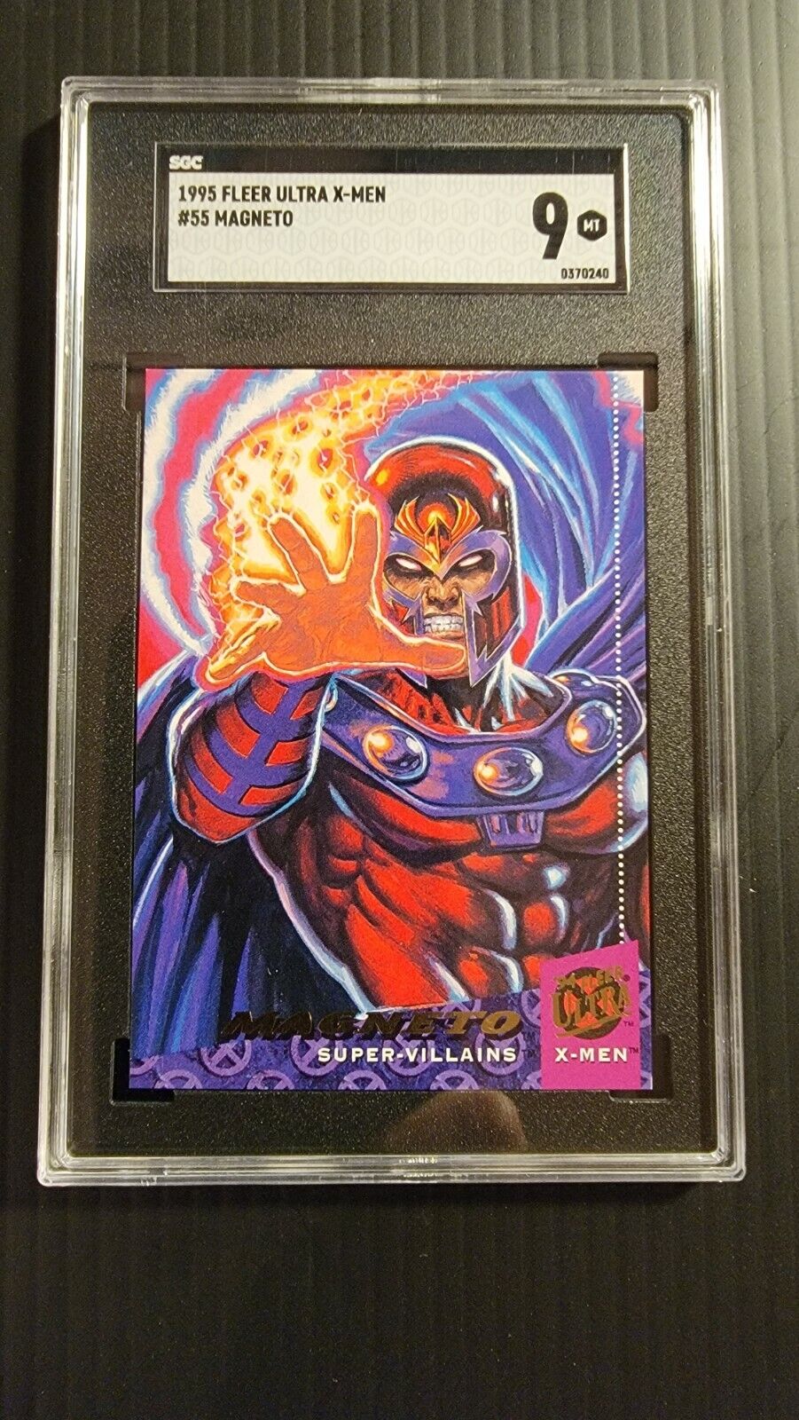 1994 1995 Fleer Ultra Marvel X-Men MCU Magneto SGC 9 super hero villain comics