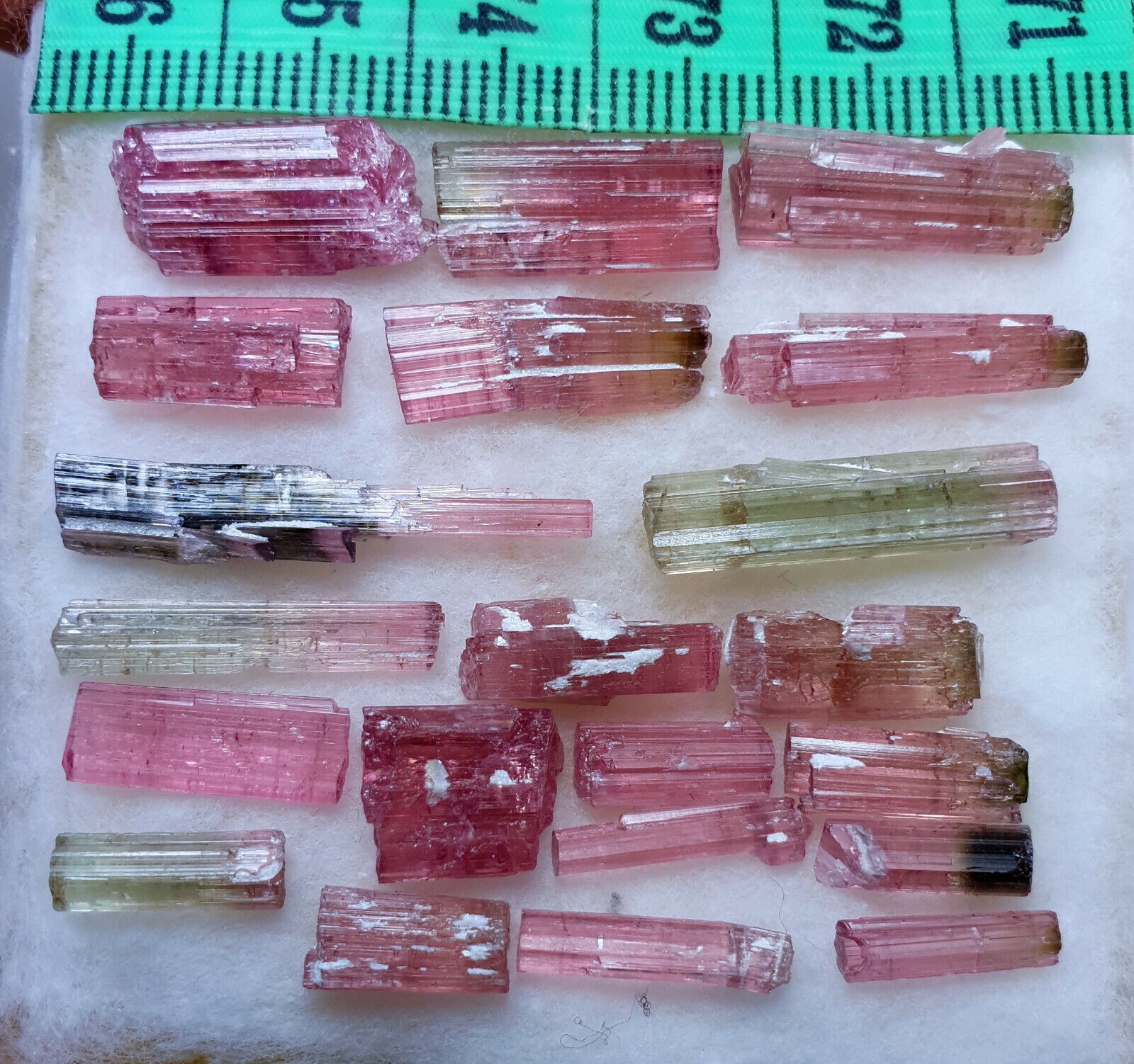 68Cts Beautiful Pinkish Red Color Tourmaline Rough Very Nice Luster Quality Lot