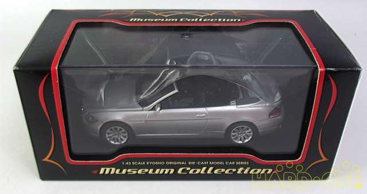 Kyosho Bmw 645Ci Convertible Silver 1/43 Museum Collection