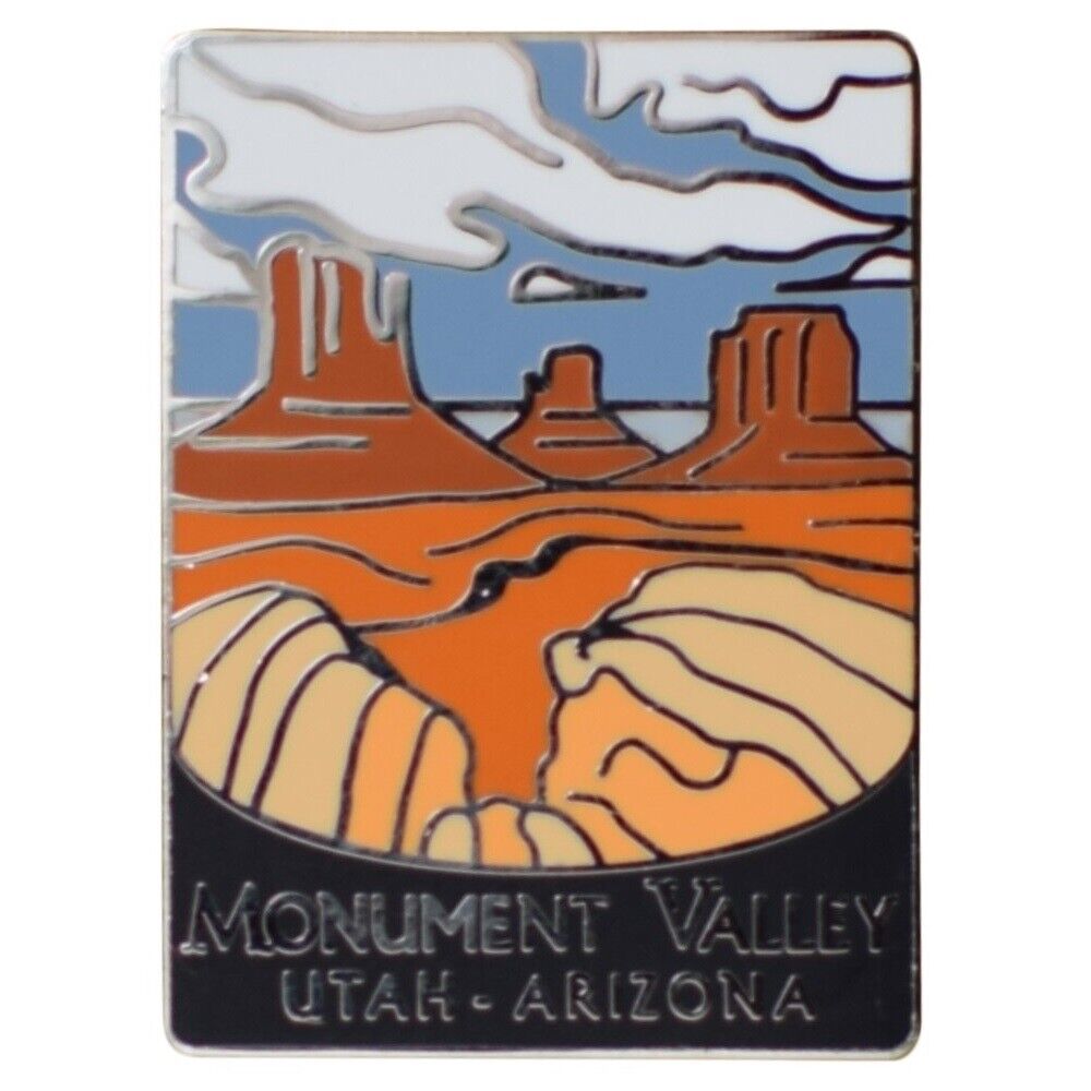 Monument Valley Pin - Utah Arizona Colorado Plateau Souvenir