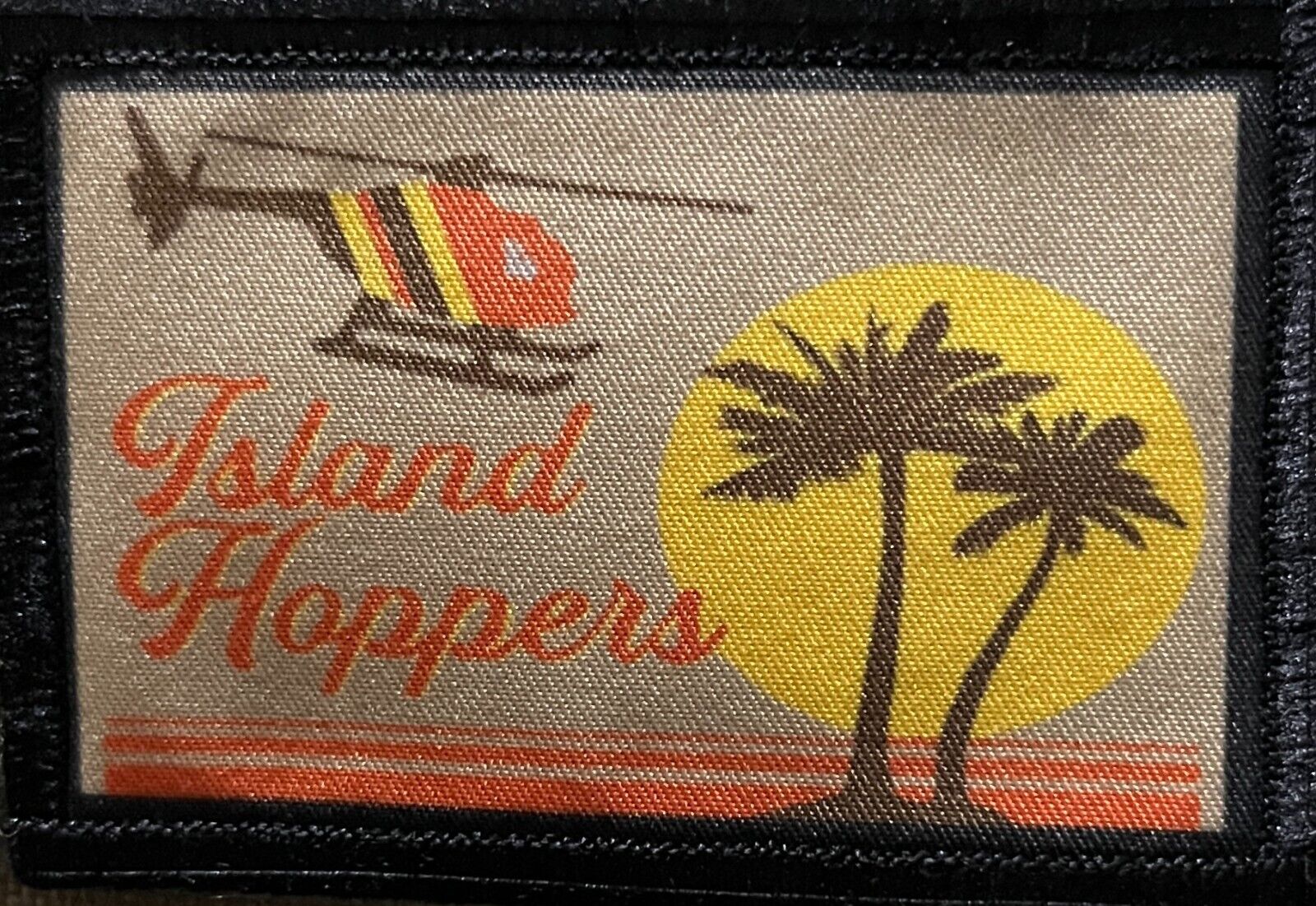 2x3 Island Hoppers Morale Patch Military Tactical