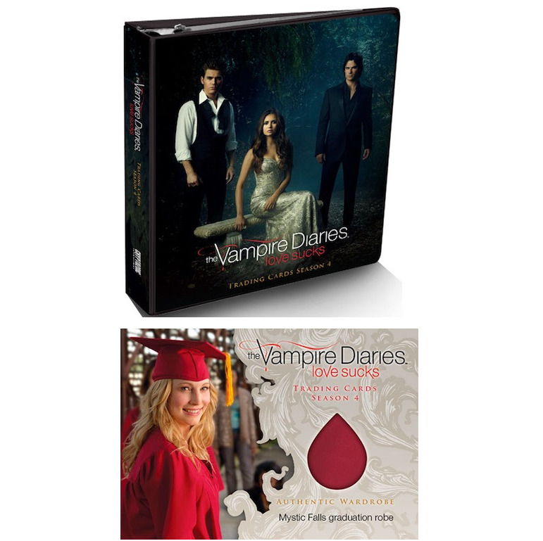 Vampire Diaries Season 4 Card Binder NINA DOBREV M24 Candice King Wardrobe Card