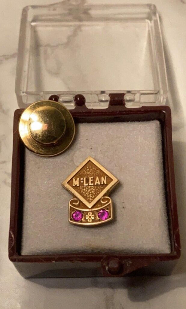 Vintage McLean Trucking Company Lapel / Tie Pin Badge