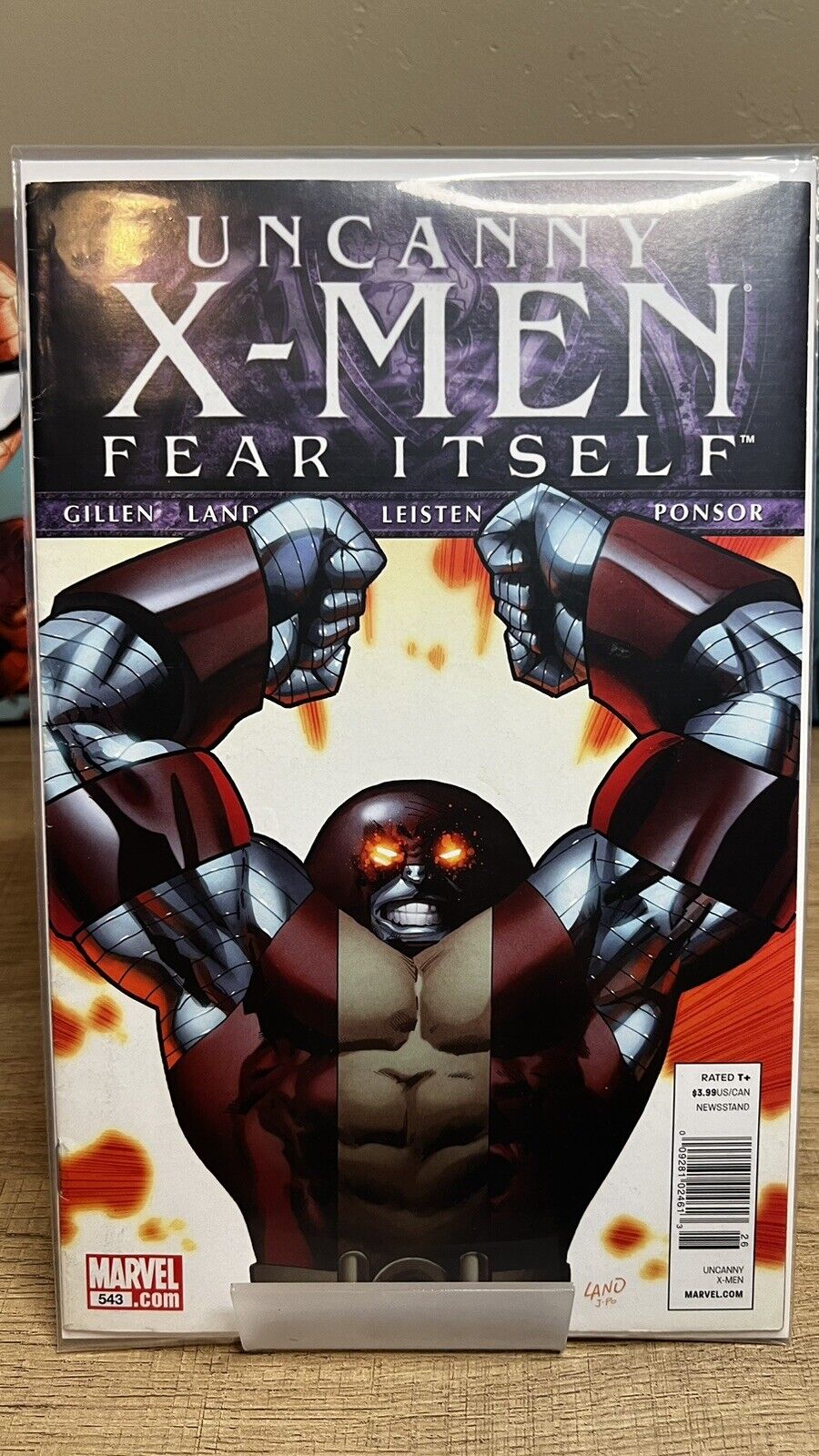 Uncanny X-Men #543 - Fear Itself - Marvel Comics 2011 VF Colossus Key