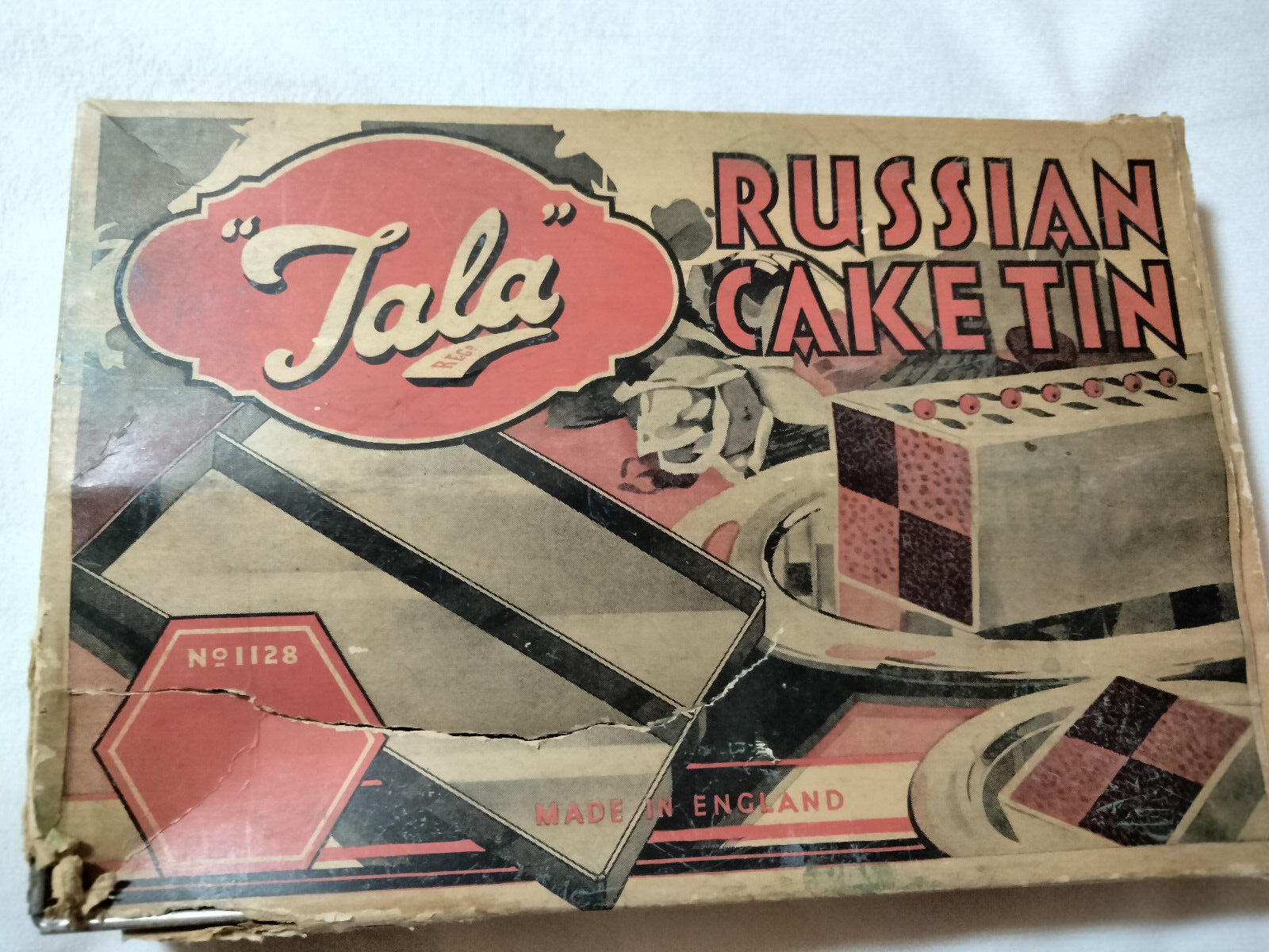 Vintage Tala Russian Cake Tin no. 1128