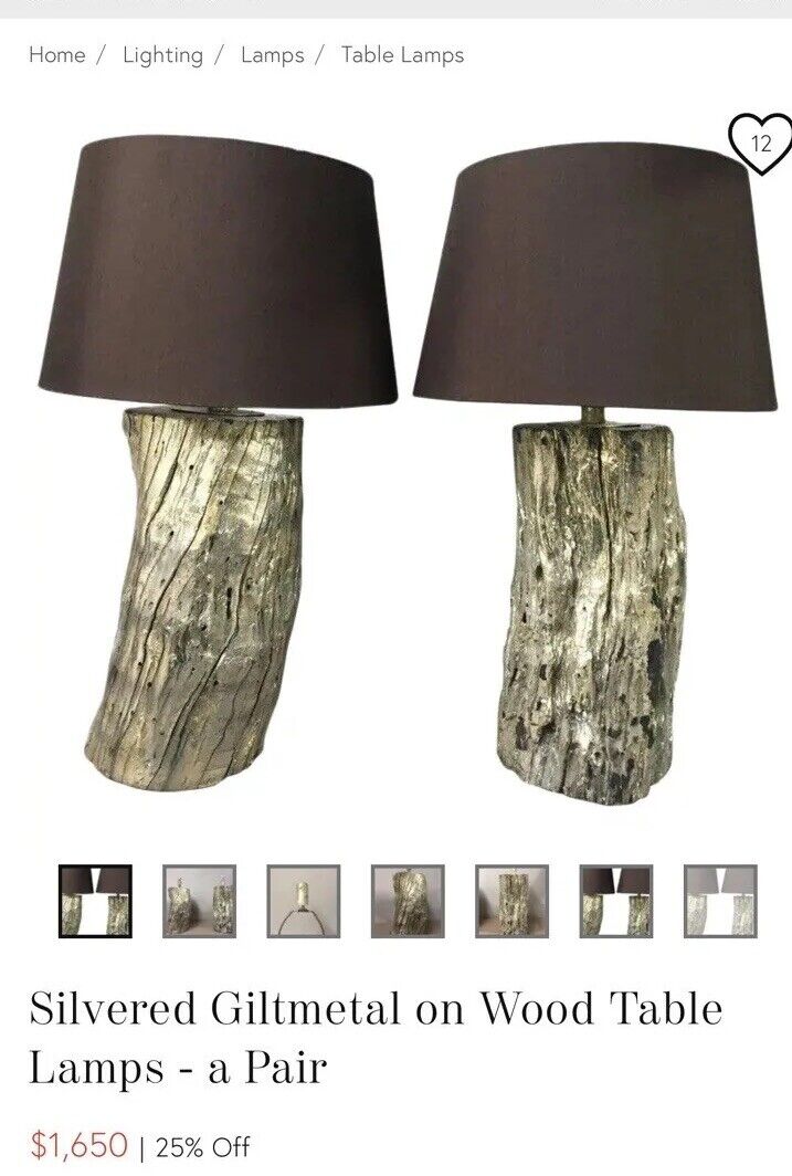One Wood Table Lamp Tested Rare To Find