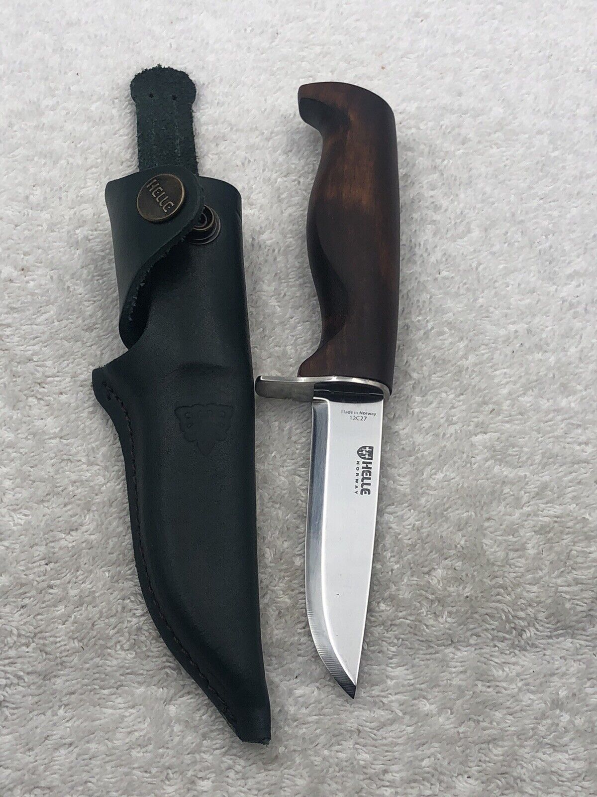 Helle Fixed Blade Sheath Knife Excellent Lightly Used Condition