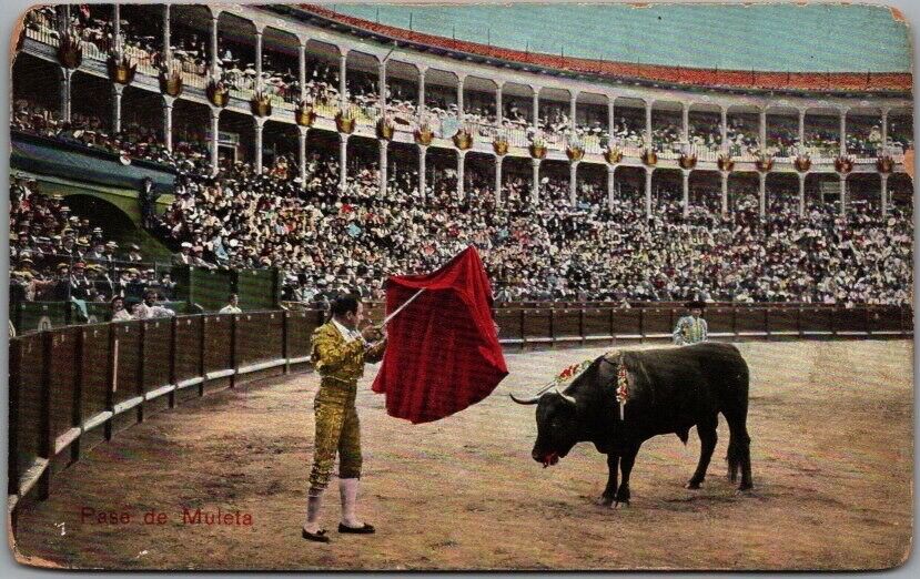 c1910 Mexico BULLFIGHTING Postcard \
