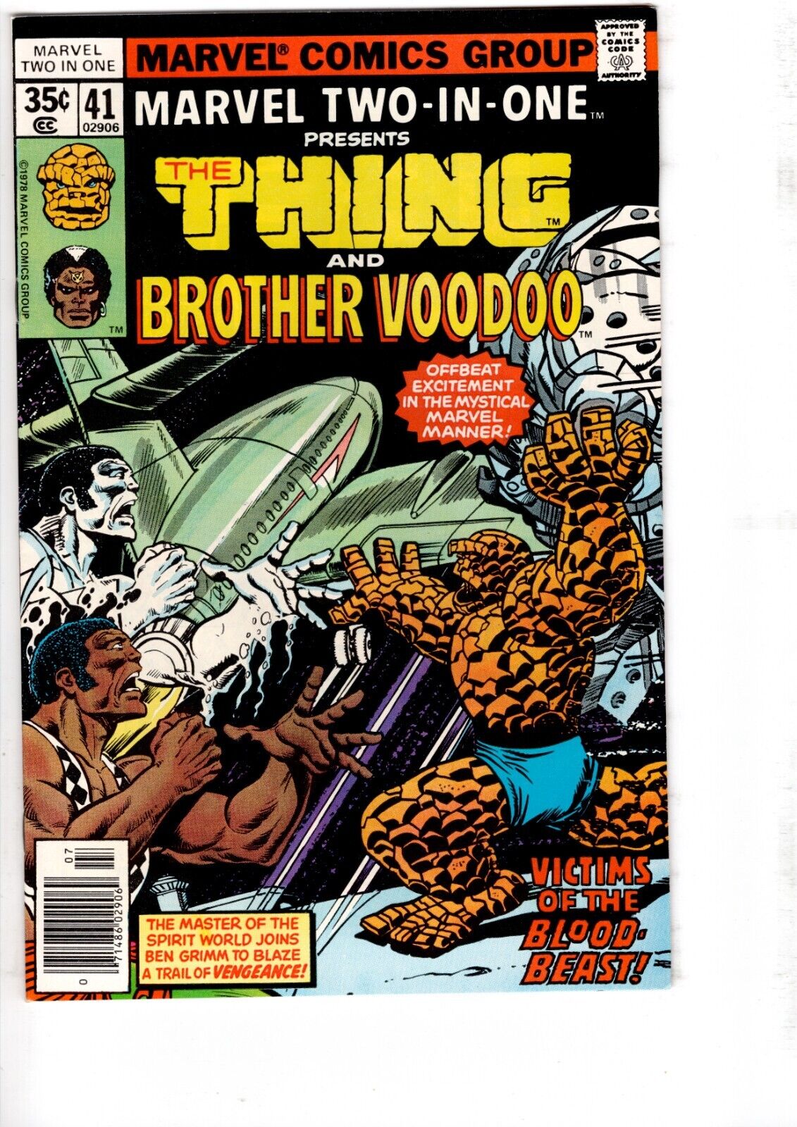Marvel Two-in-One #41 July 1978