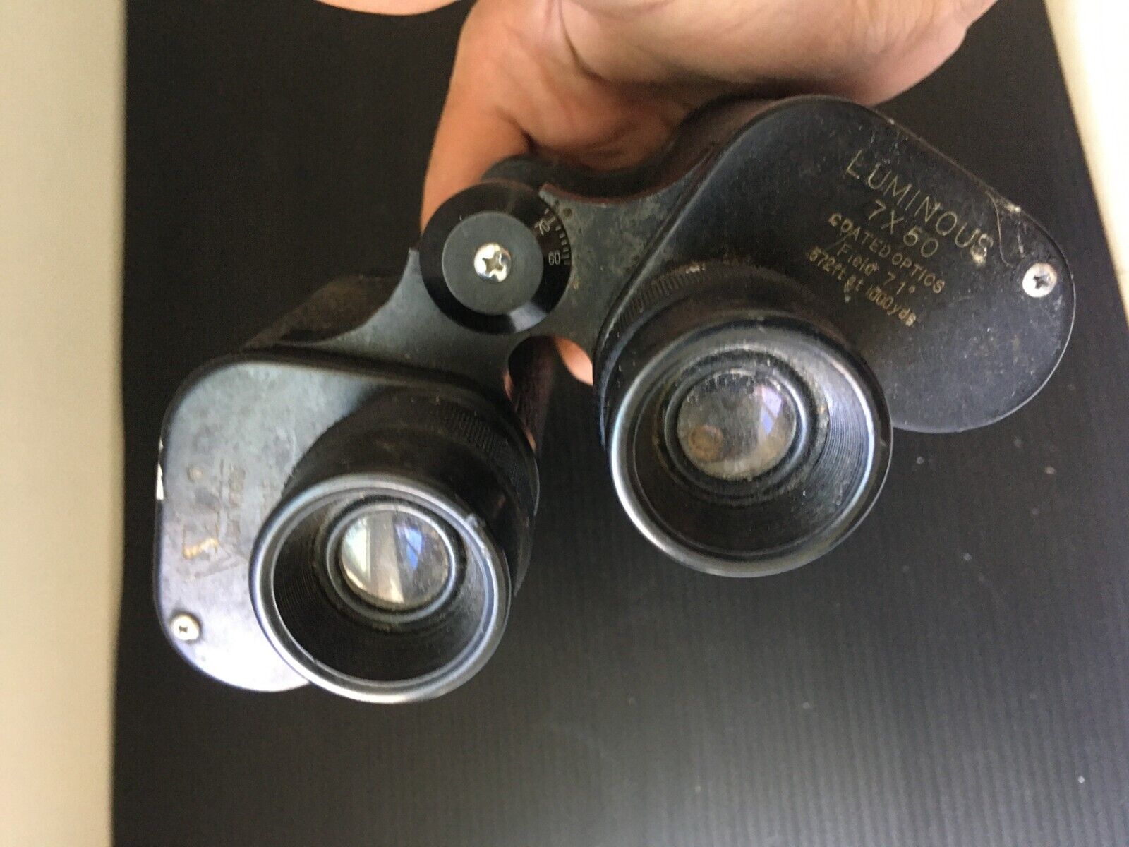 Vintage Selsi Lightweight Luminous 7 x 50 Binoculars Works Great