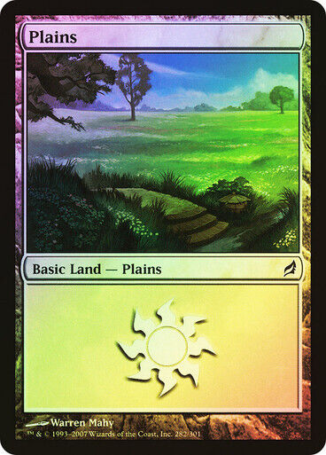 Choose your FOIL Basic Land ~ Lorwyn [ Excellent ] [ Magic MTG ]