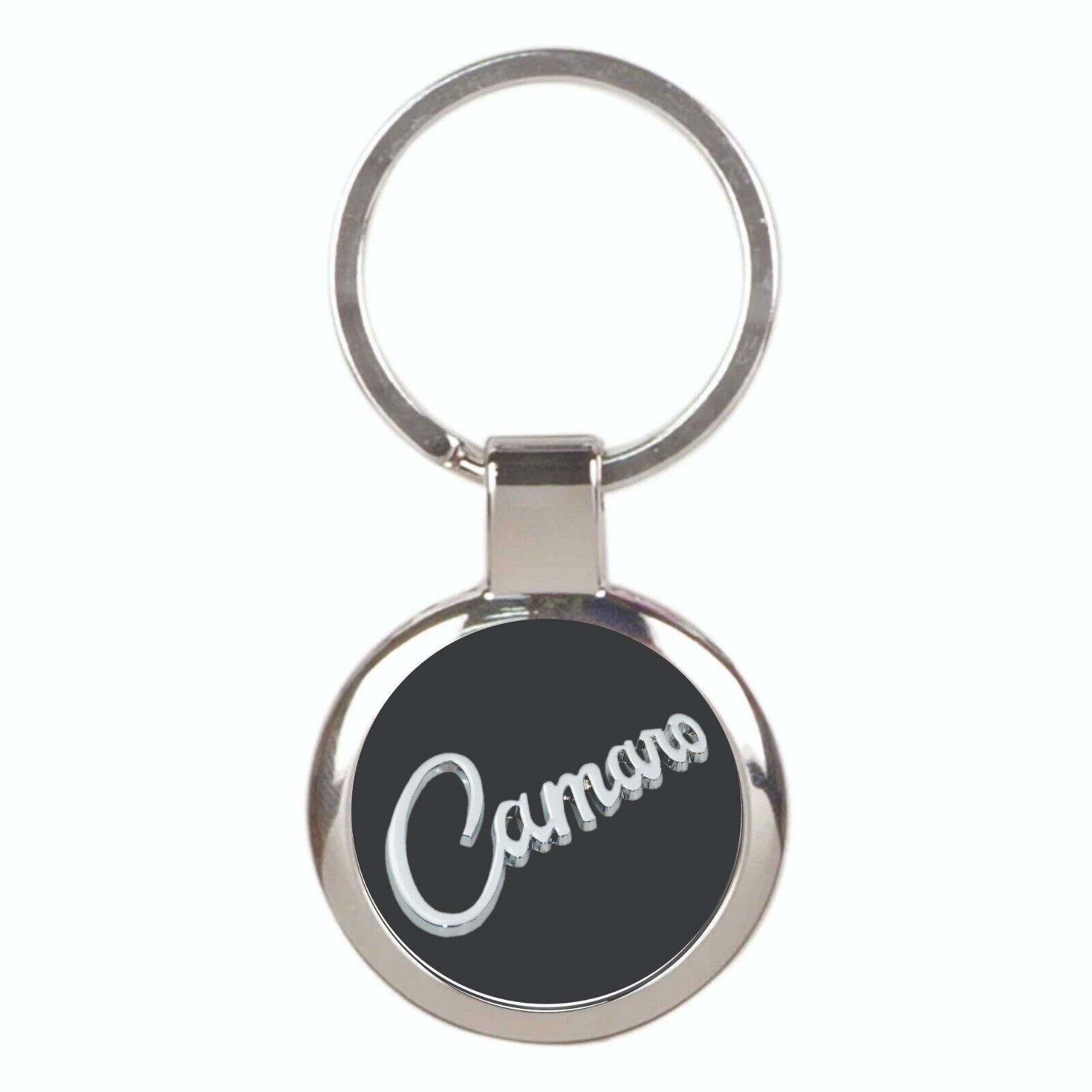 Camaro Car Chrome key rings Classic Art Logo Prints Official Licensed Vintage