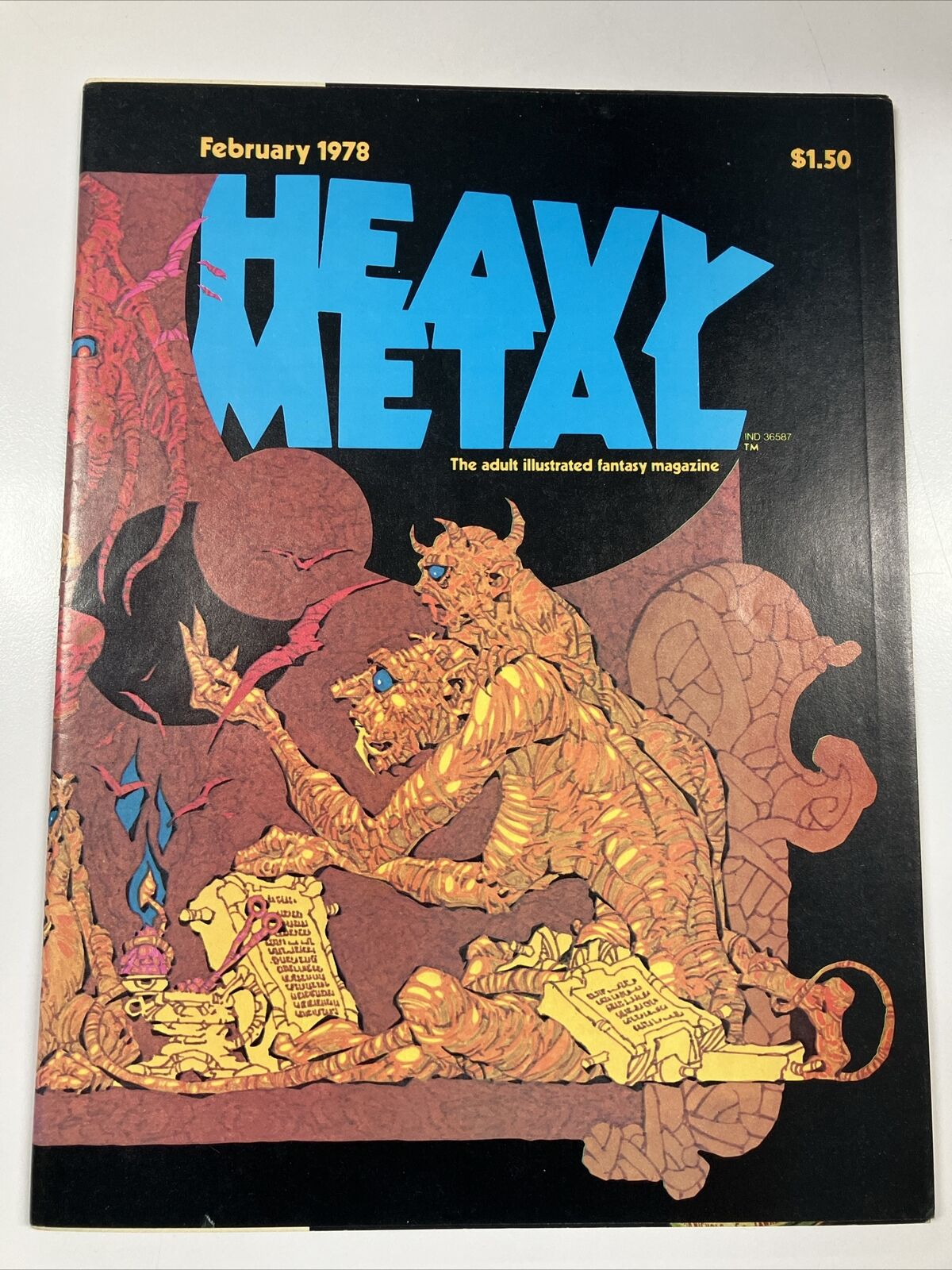 HEAVY METAL MAGAZINE #11 November 1978 Moebius, Corben, Nino NM