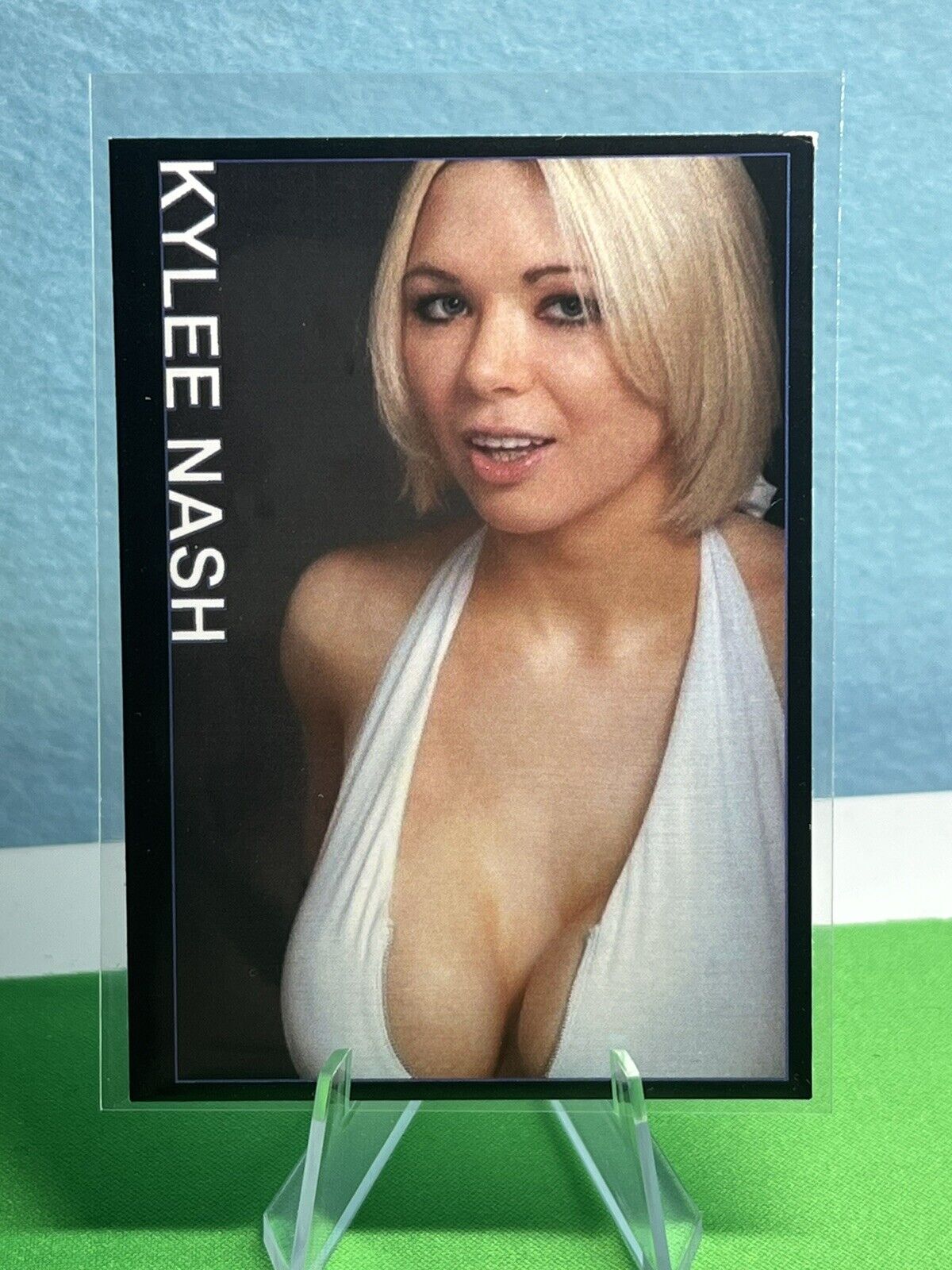 Adult Film Star Kylee Nash Red Skye Trading Card Blank Back READ