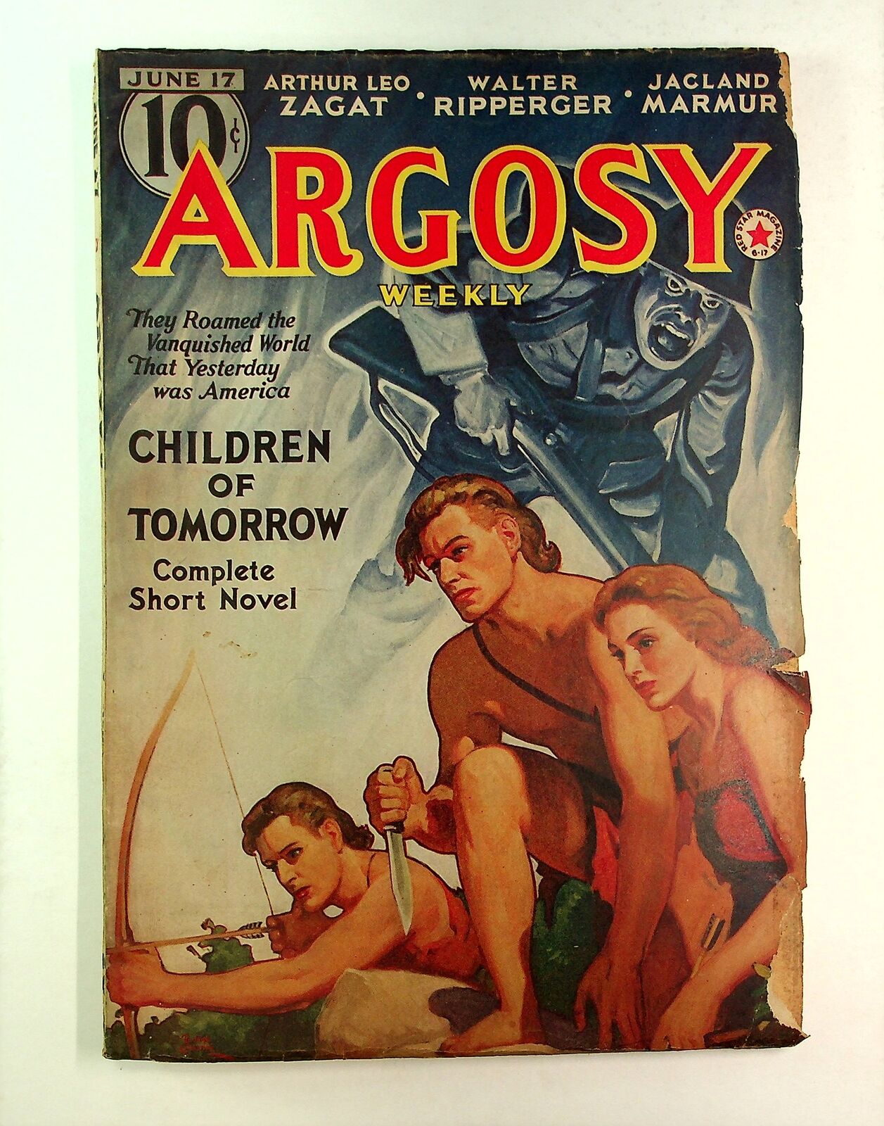 Argosy Part 4: Argosy Weekly Jun 17 1939 Vol. 291 #2 VG- 3.5