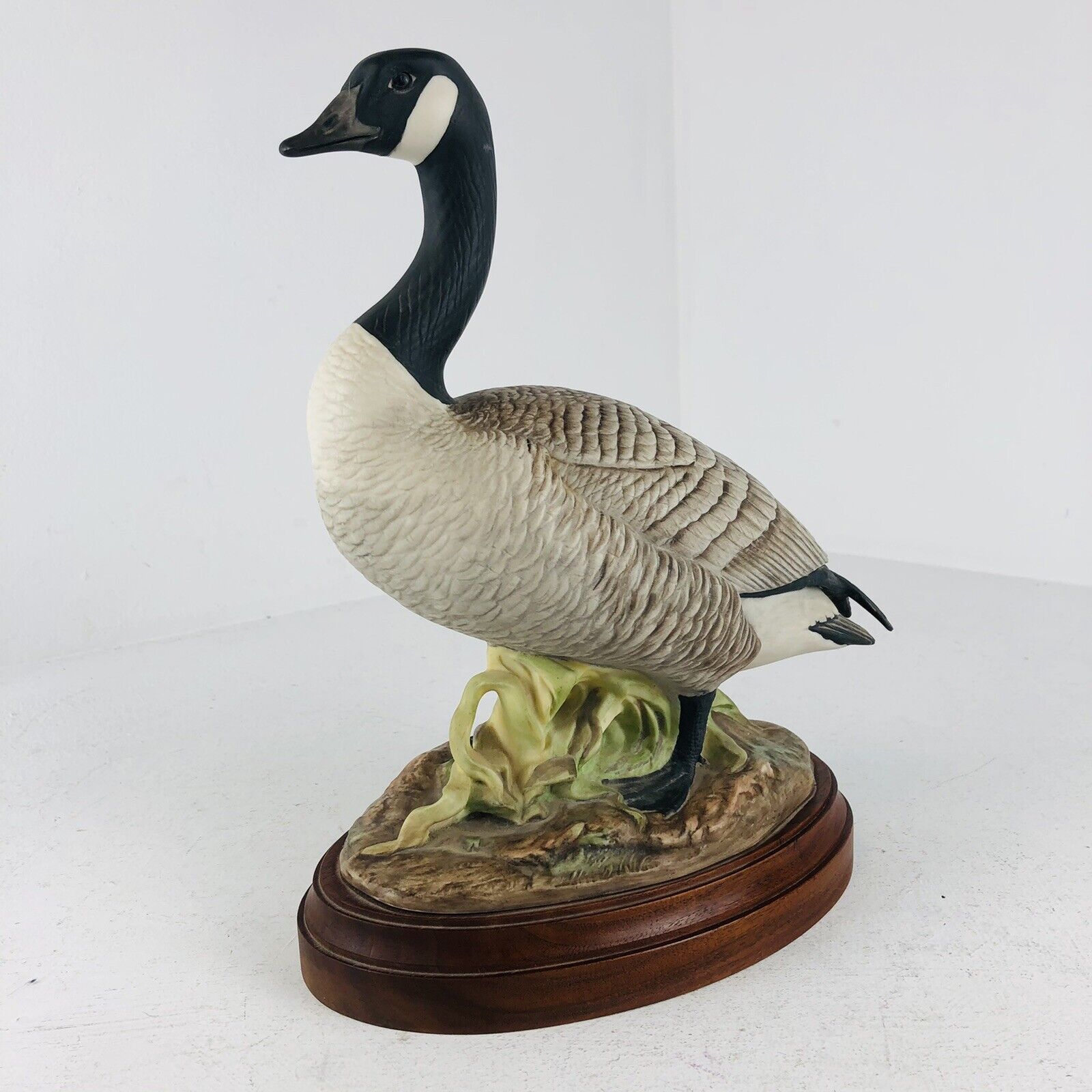 Vintage Holland Mold Ceramic Goose Figurine Large 12” Edward Holland PRISTINE