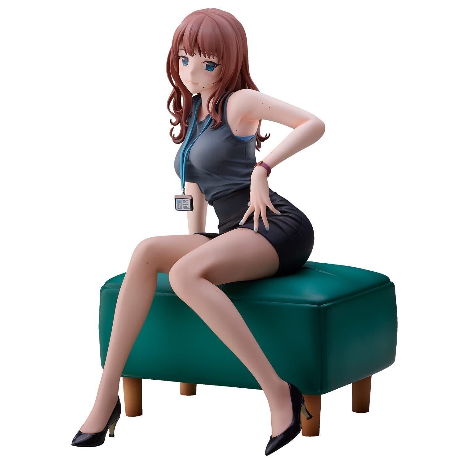 【In-Stock】Union Creative Office Lady Worker with Many Moles OL Senpai Figure PVC