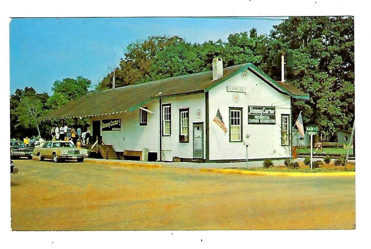 c1970\'s Old Railroad Depot - Plains, Ga. - Unposted - Bowden Publications