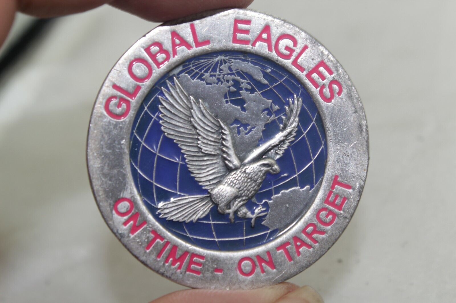 Global Eagles 15th Airlift Squadron Challenge Coin