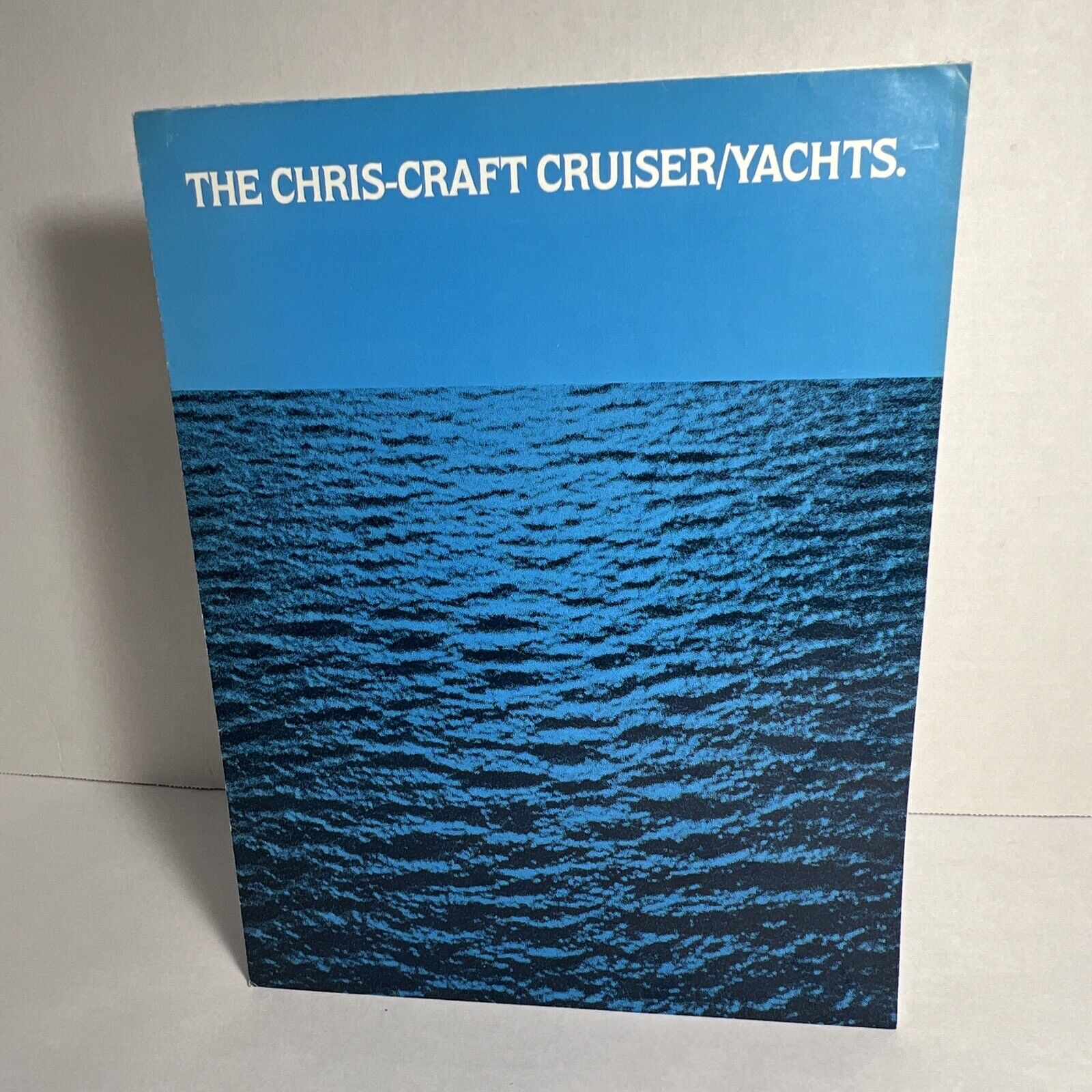 1978-79 CHRIS CRAFT Catalina & Commander Yachts Large Foldout Brochure Catalog