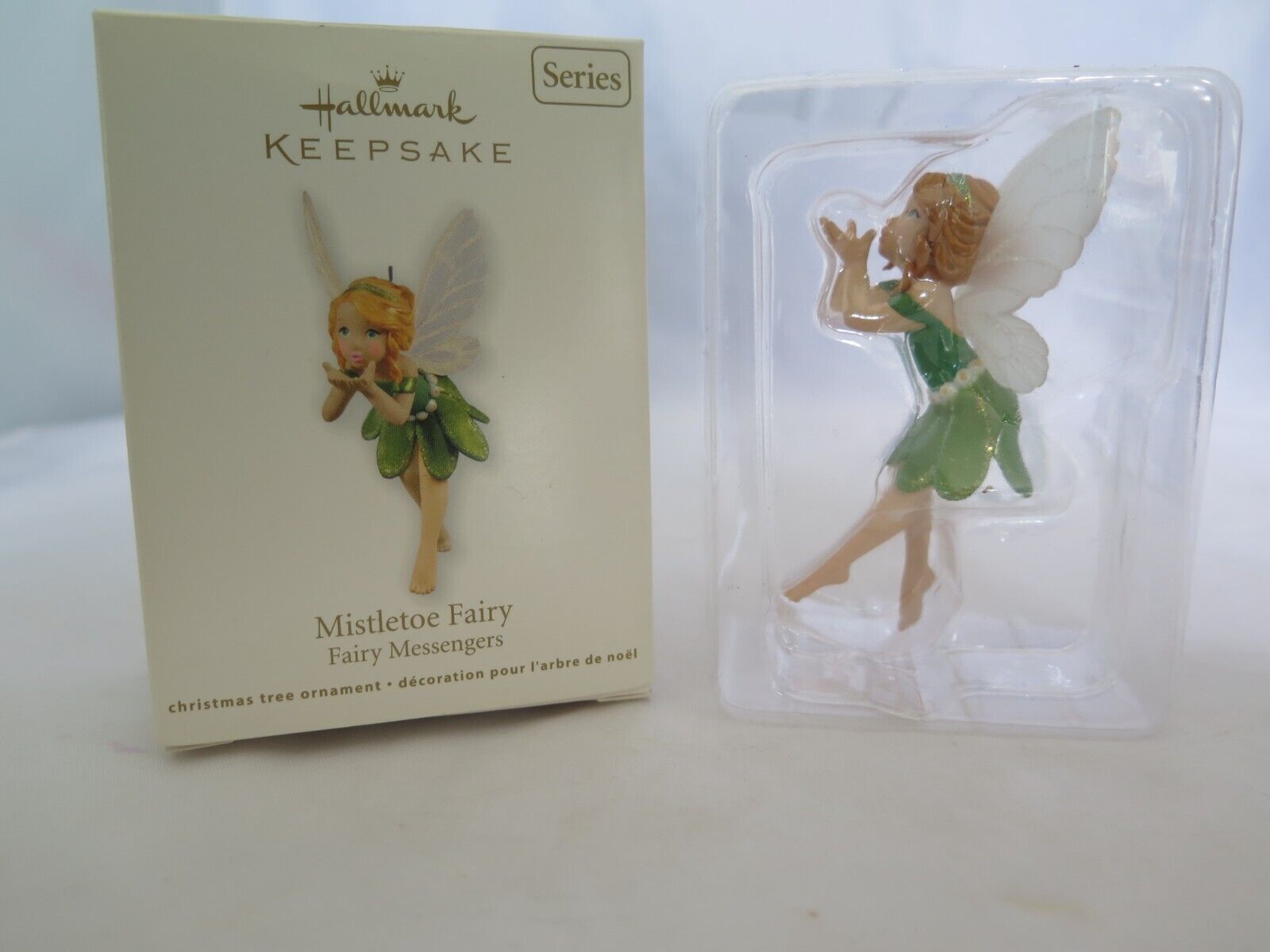 Hallmark 2011 Mistletoe Fairy Ornament - New Open Box - h9