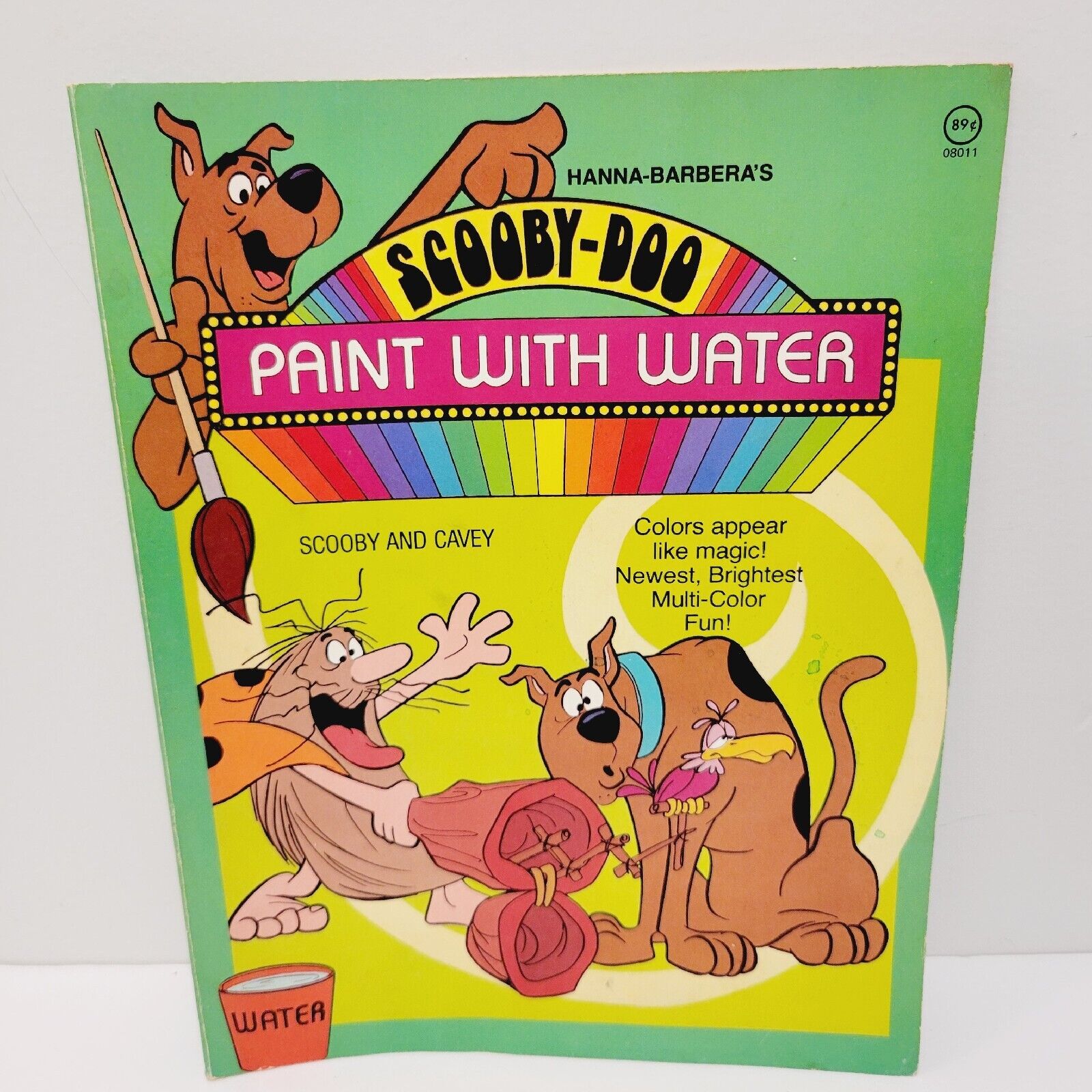 Vintage 1979 Hanna-Barbera\'s Scooby-Doo Paint With Water Activity Book READ