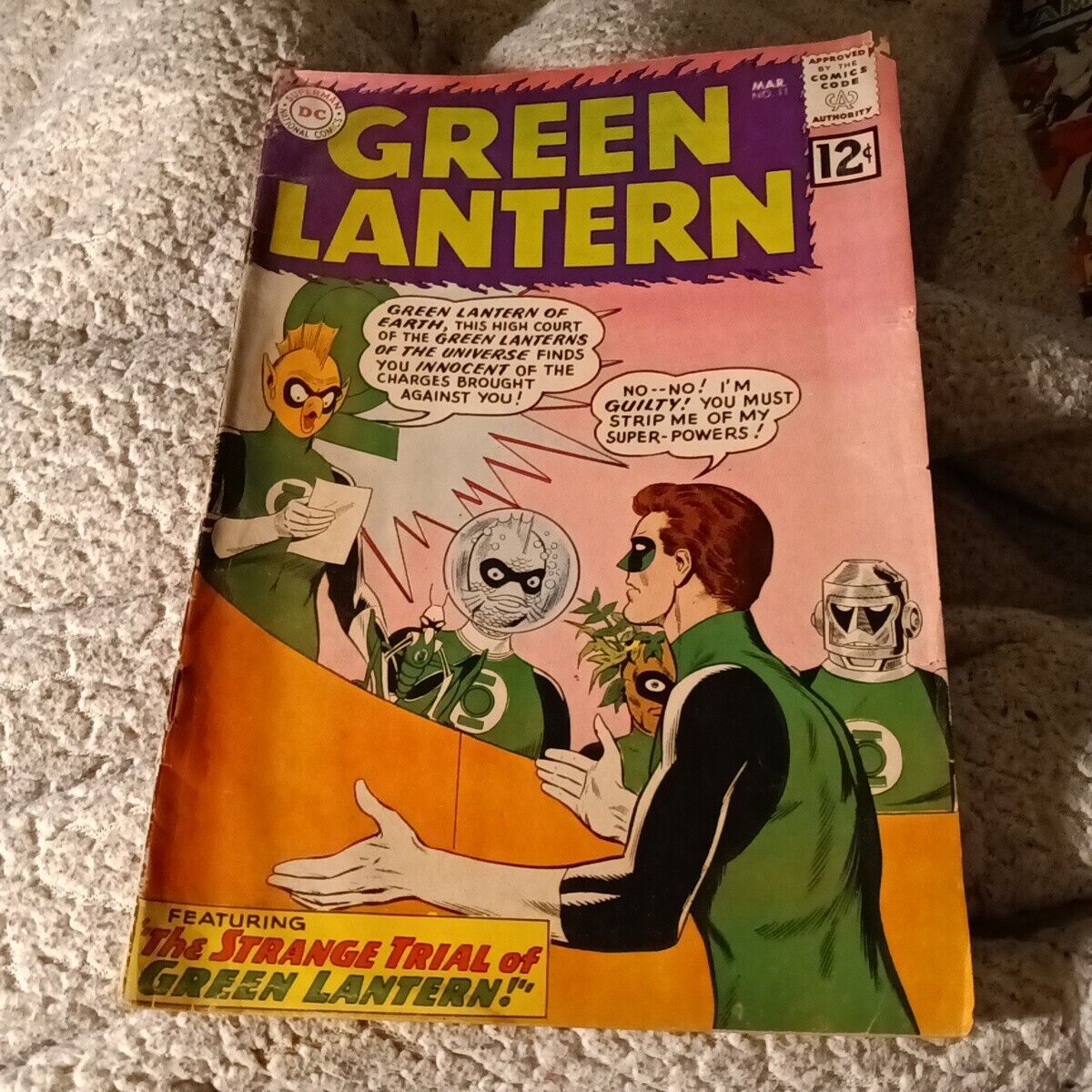 Green Lantern #11 DC comics 1962 Key Issue 1st appearance Stel and Medphyll 🔑