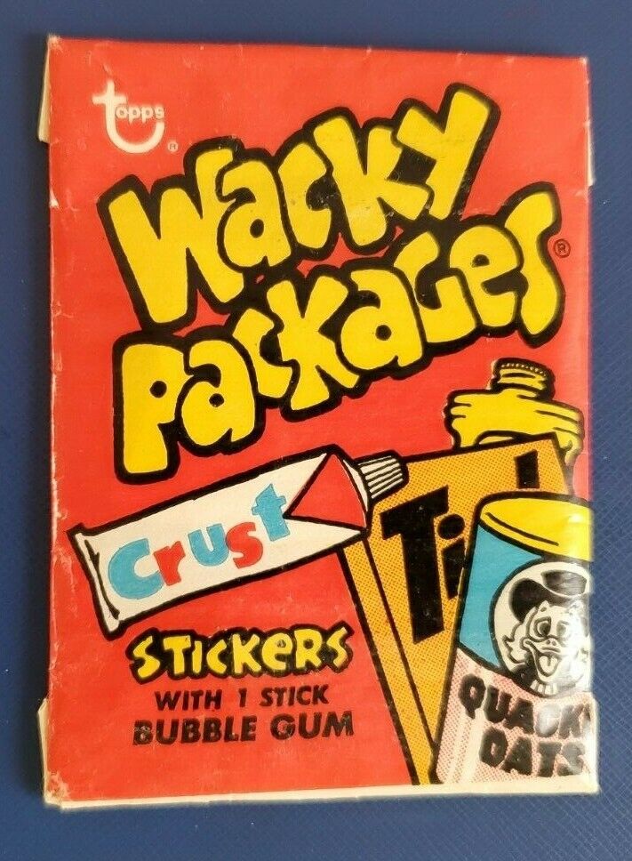 1973 VINTAGE WACKY PACKAGES SERIES 3 UNOPENED RED -85- PACK  @@ RARE @@