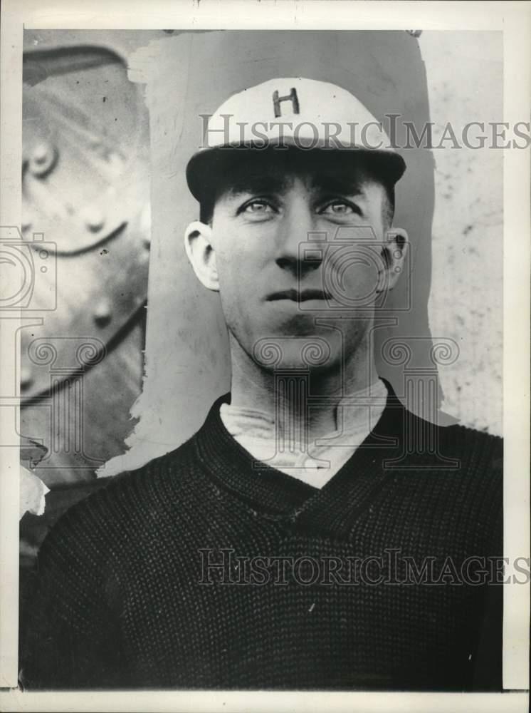 1925 Press Photo Eddie Mahan, Harvard University football player, 1913-15