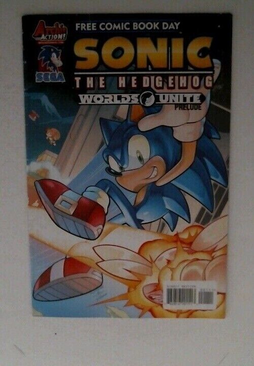 Sonic and Mega Man Worlds Unite FCBD 2015 Archie Comics Crossover - Great Con