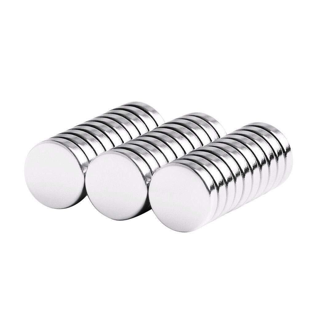 Round Disc Magnets 12x3mm 1/2\