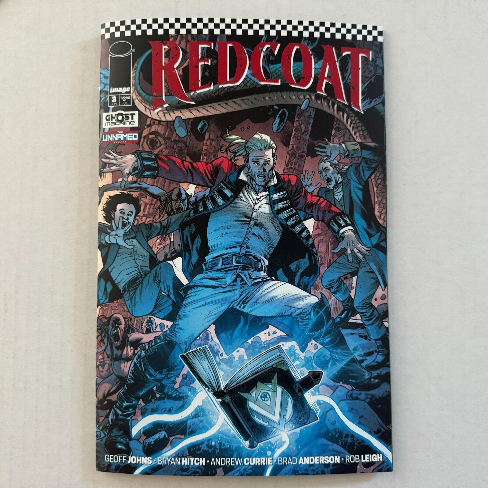 Redcoat #3 First Print Cover A Image Comics 2024 Geoff Johns Bryan Hitch