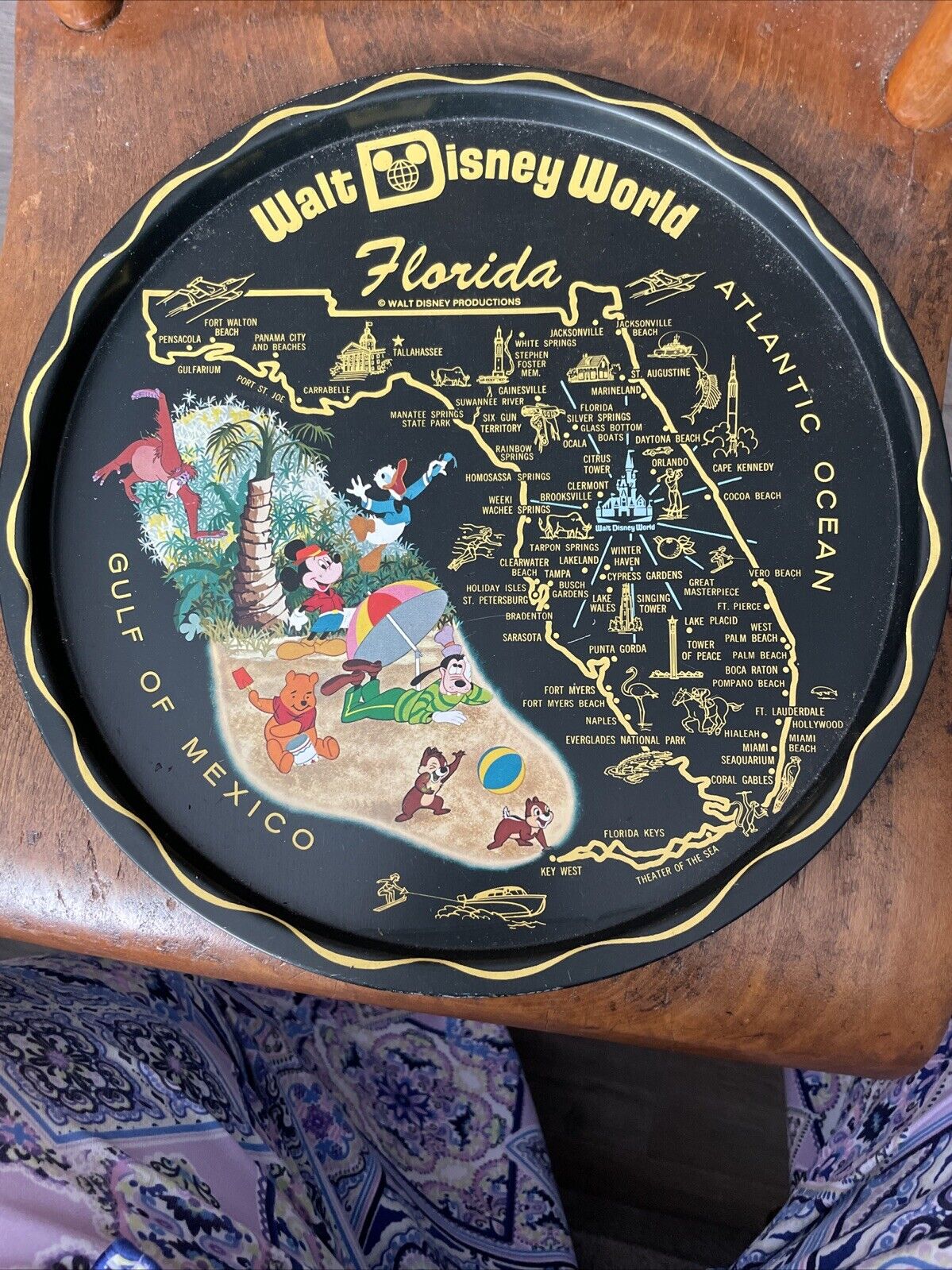 Vintage 1970\'s Walt Disney World Florida 11 \