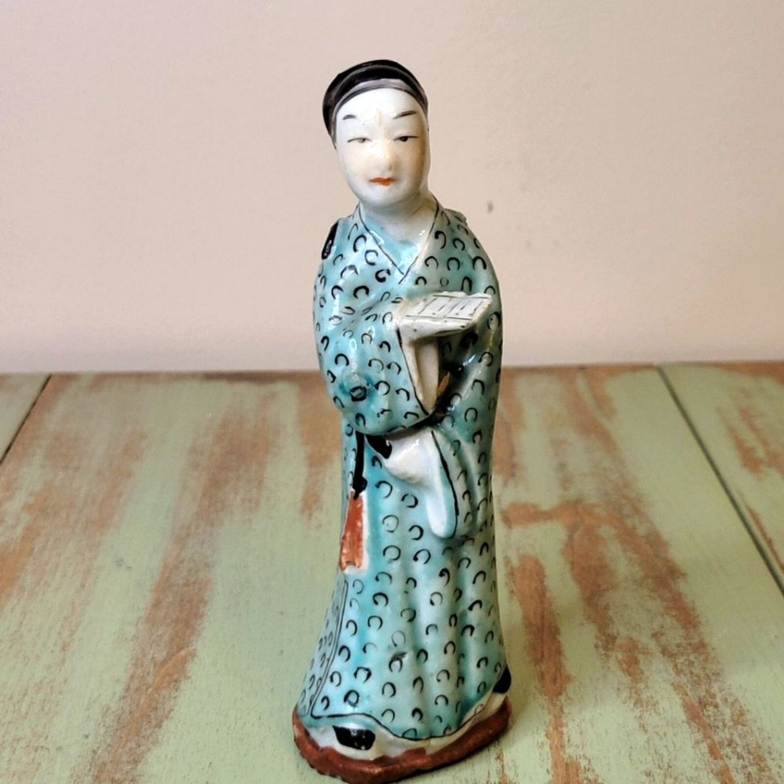 1920s Chinese Male Chinoiserie Figurine - Antique