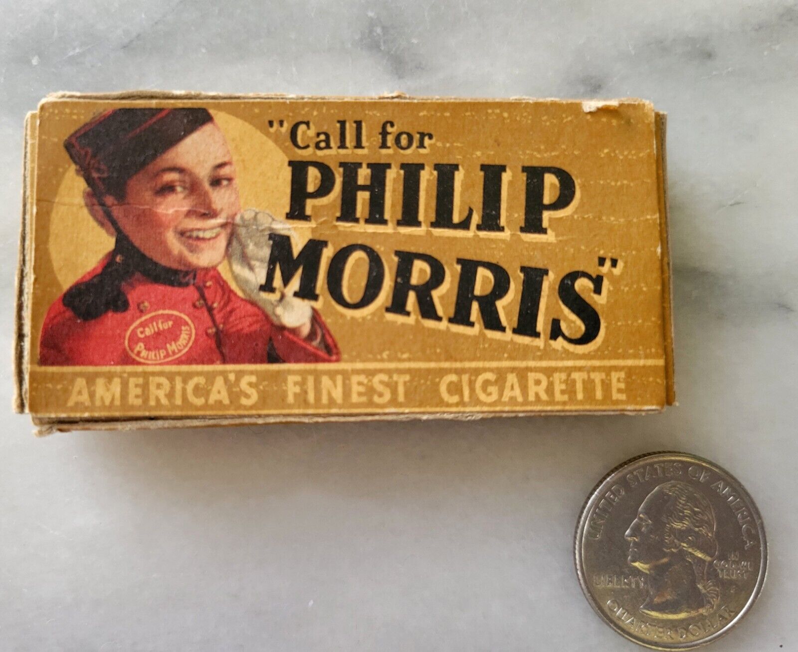 1940\'s Call for Philip Morris - Johnny Bellboy, Advertising, Vintage