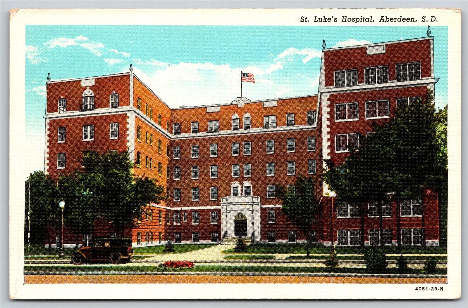 Postcard St Luke\'s Hospital, Aberdeen SD P162
