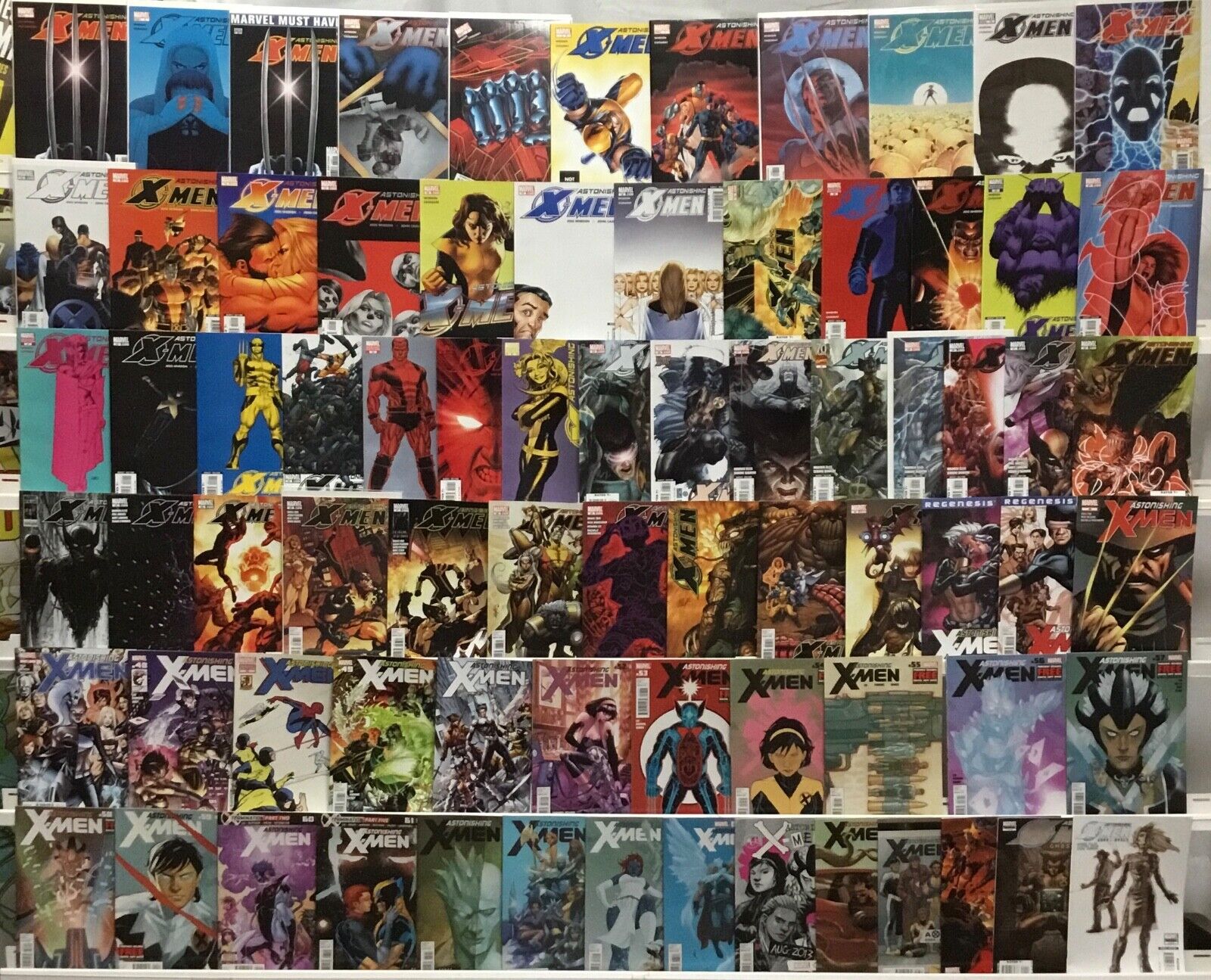 Marvel Comics Astonishing X-Men Run Lot 1-68 Plus More VF 2004 - Missing 43,51