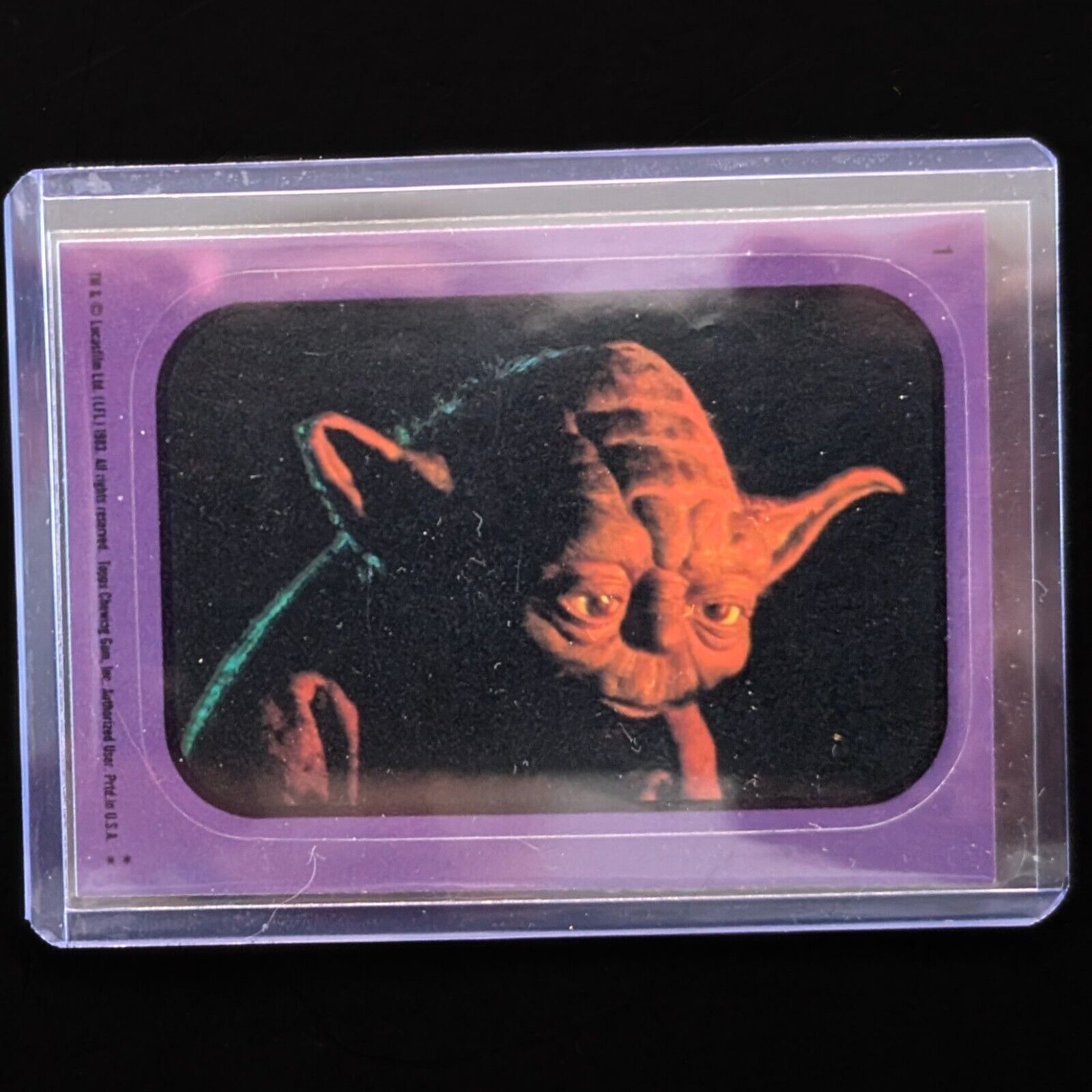 1983 TOPPS Return of the Jedi - Sticker Series - \