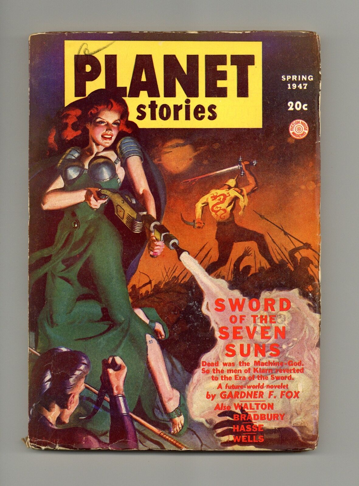 Planet Stories Pulp Feb 1947 Vol. 3 #6 FN- 5.5